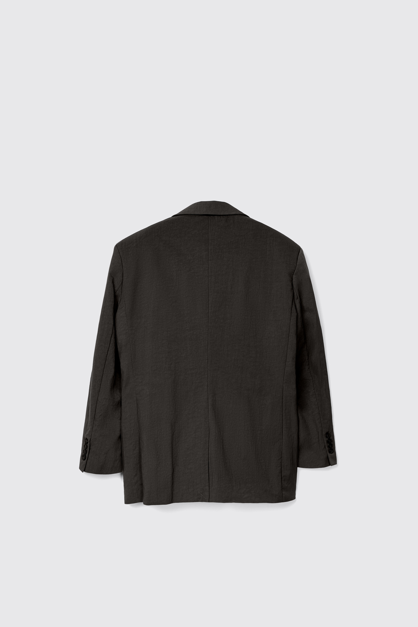 Black Technical Suit Blazer - 3
