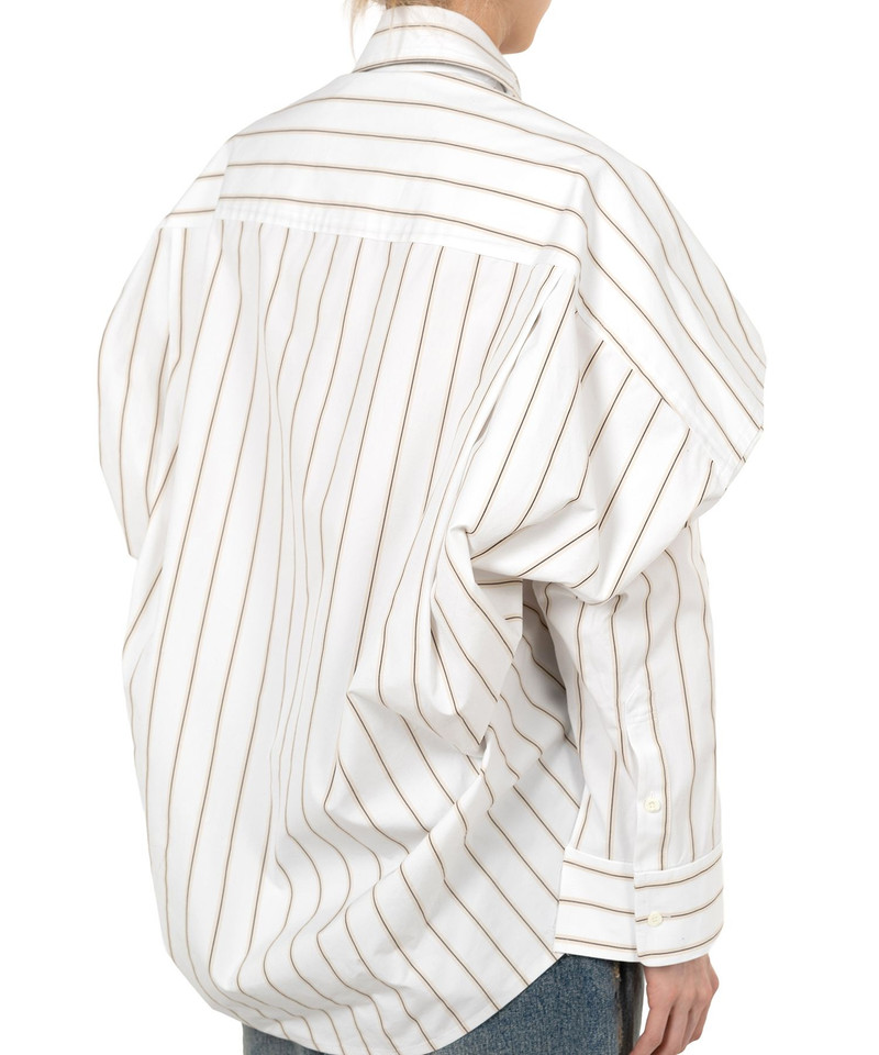 Asymmetric Stripe Shirt 11