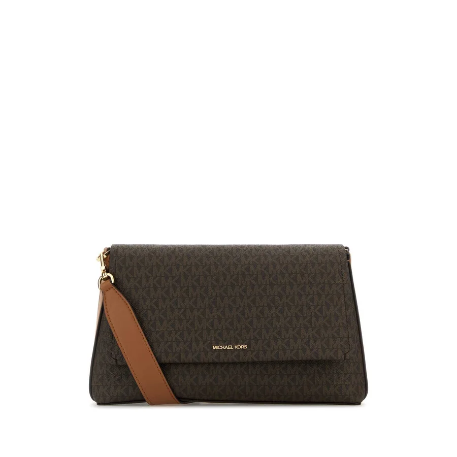 Michael Kors Printed Canvas Crossbody Bag - 1