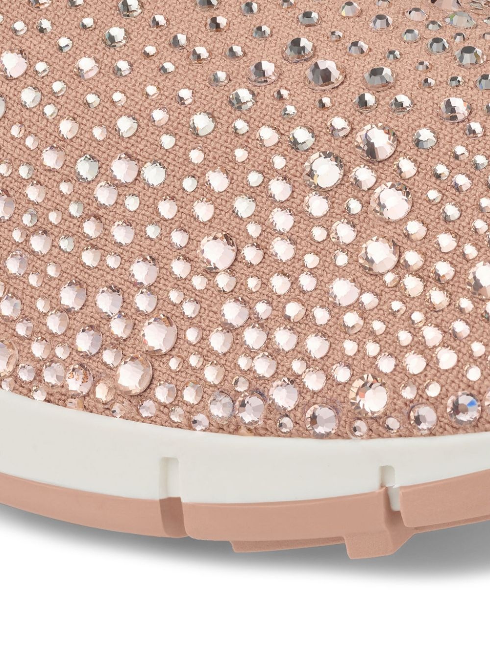 Verona crystal-embellished sneakers - 3
