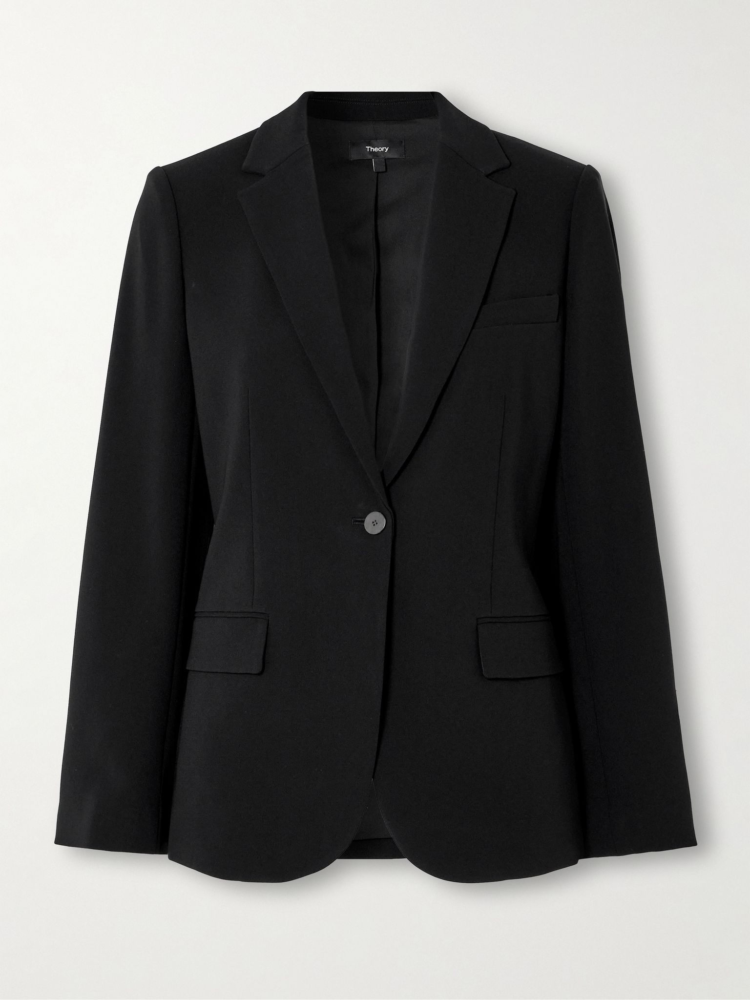 Crepe blazer Black - 1