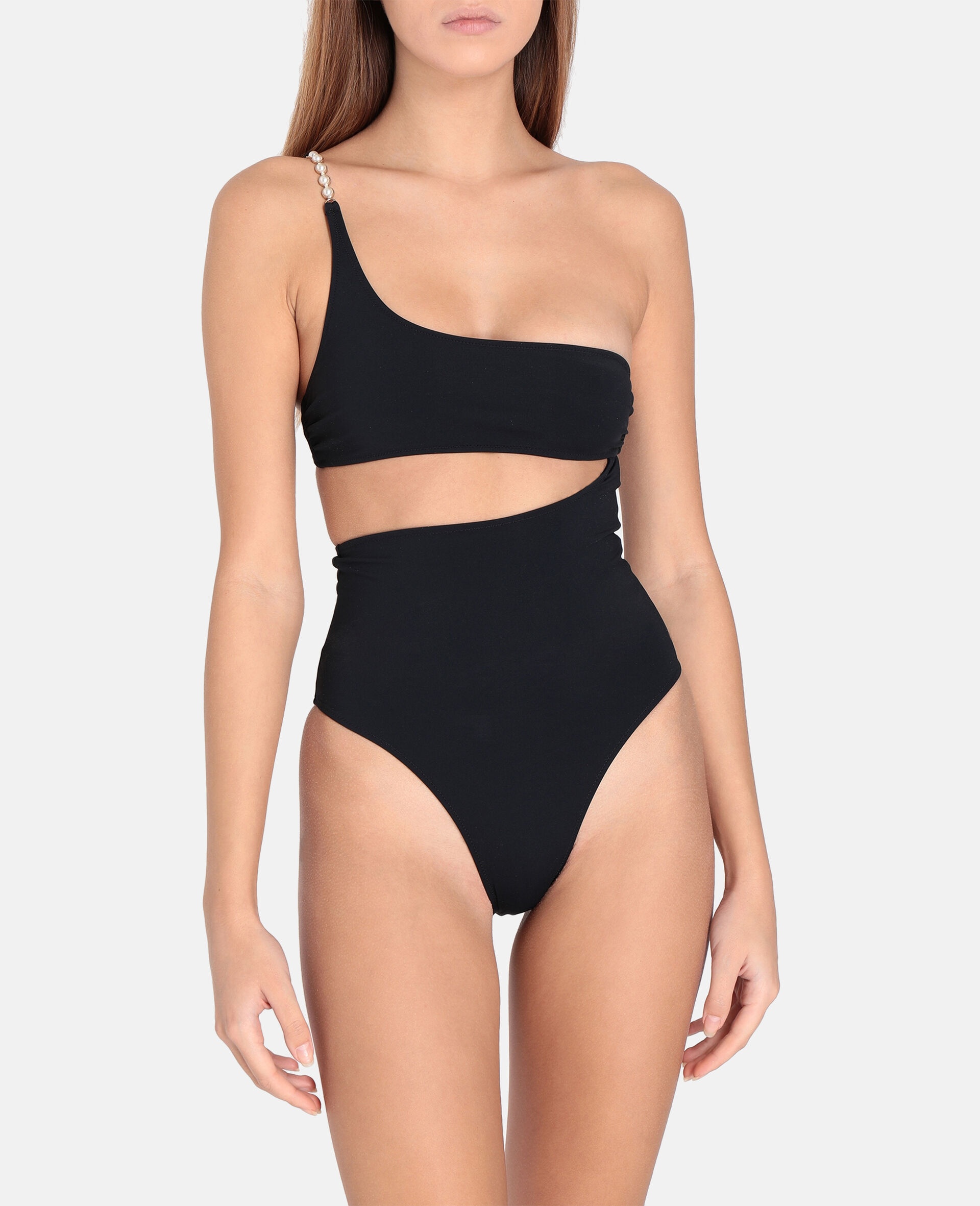Pearl Embellishment Swimsuit - 4