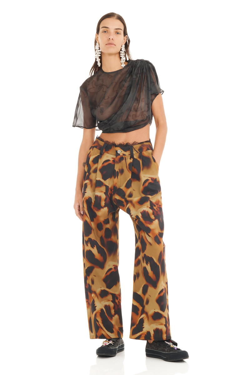 Collina Strada TORTOISE LACE CATCHFLY PANT outlook