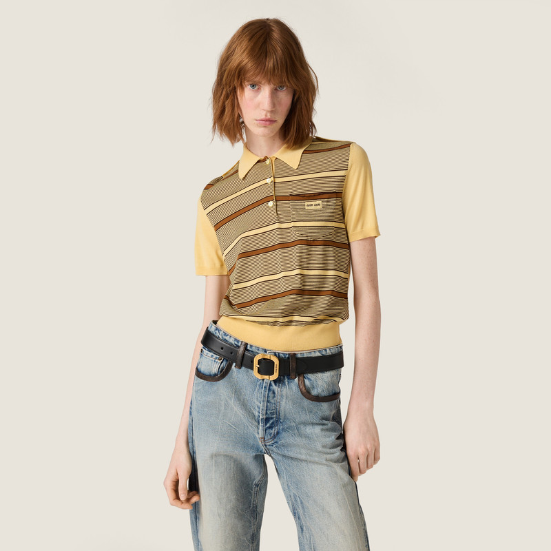 Wool polo shirt 5