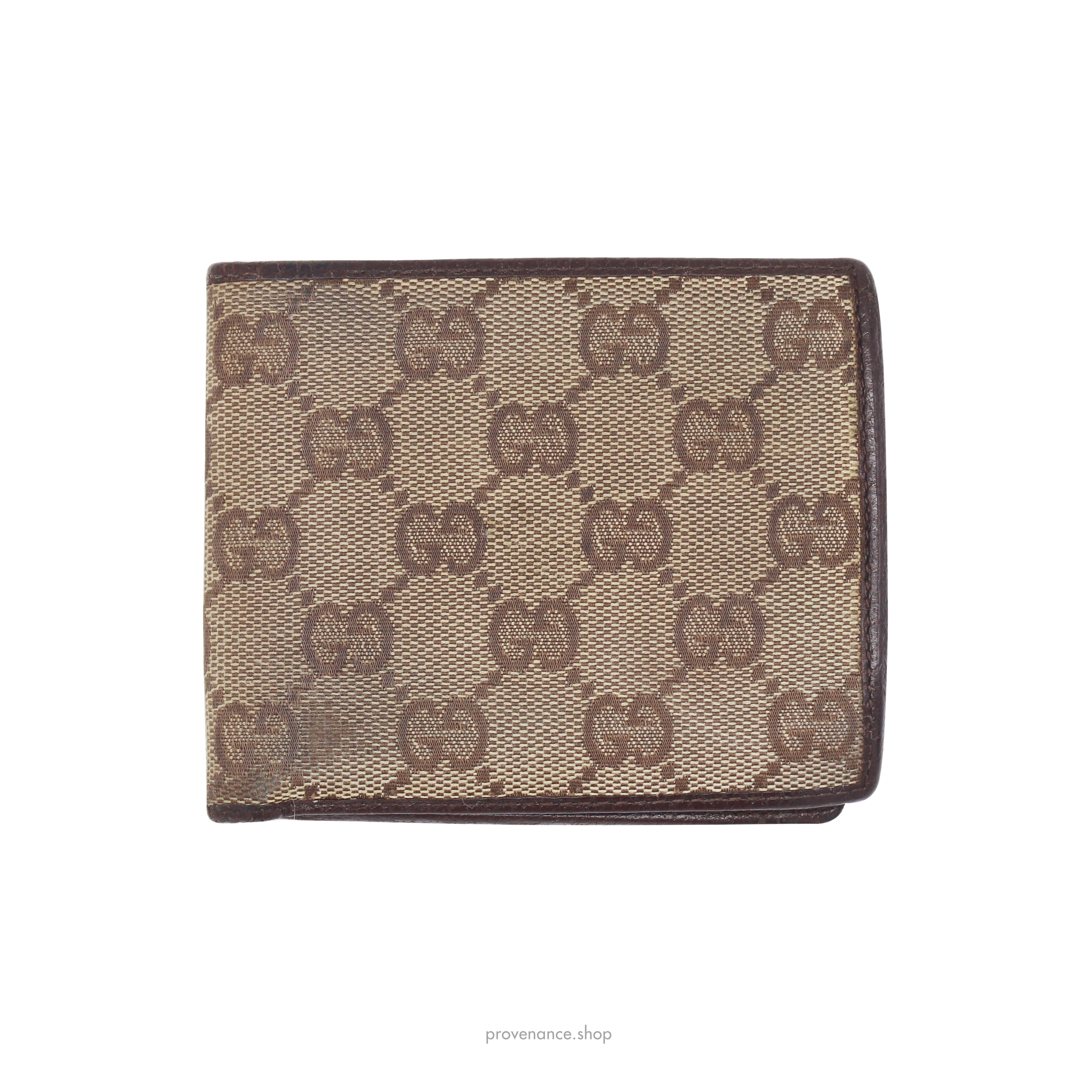 Gucci GG Canvas Bifold Wallet - 1