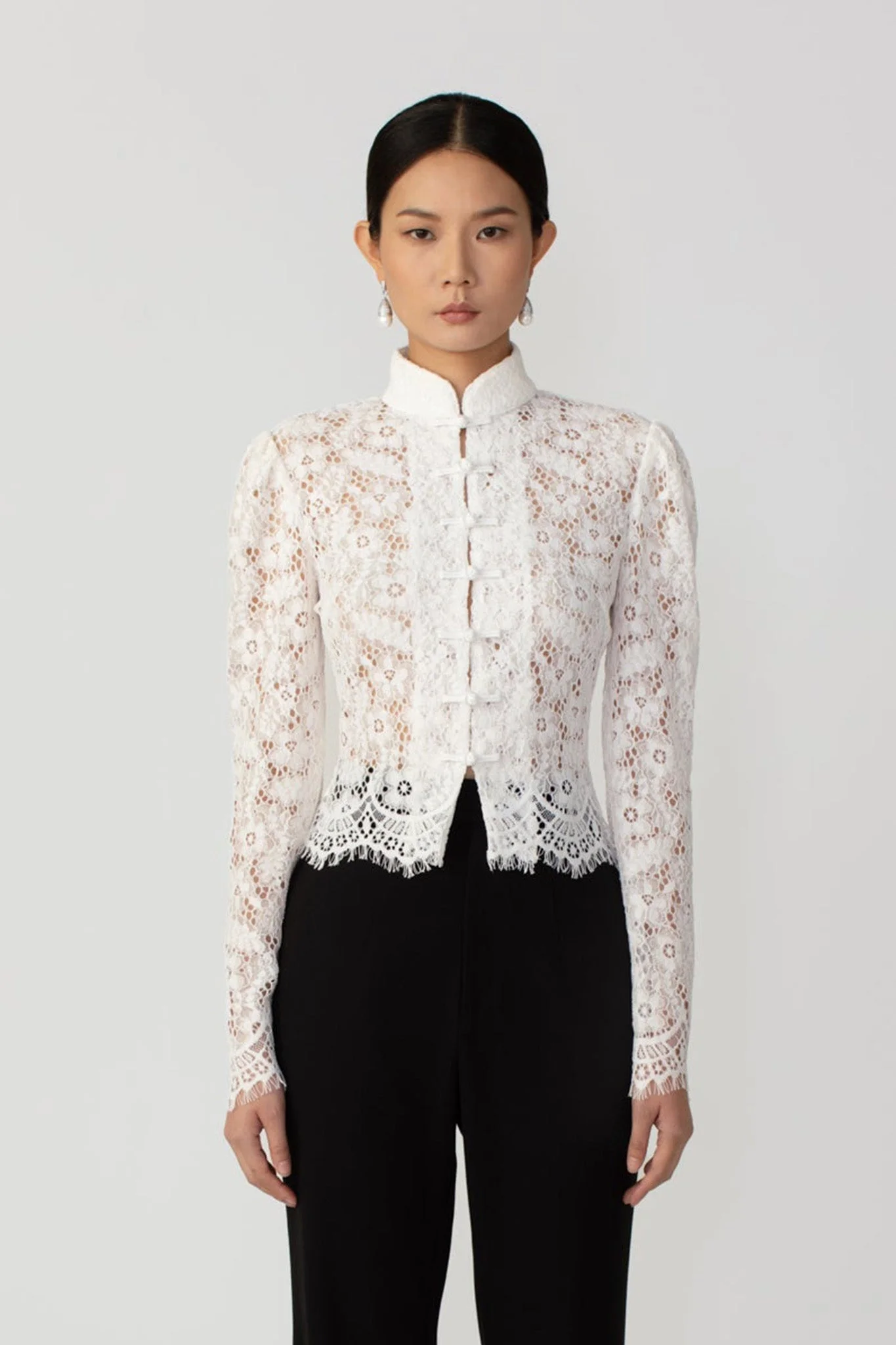 ROBERTA LACE TOP - 1