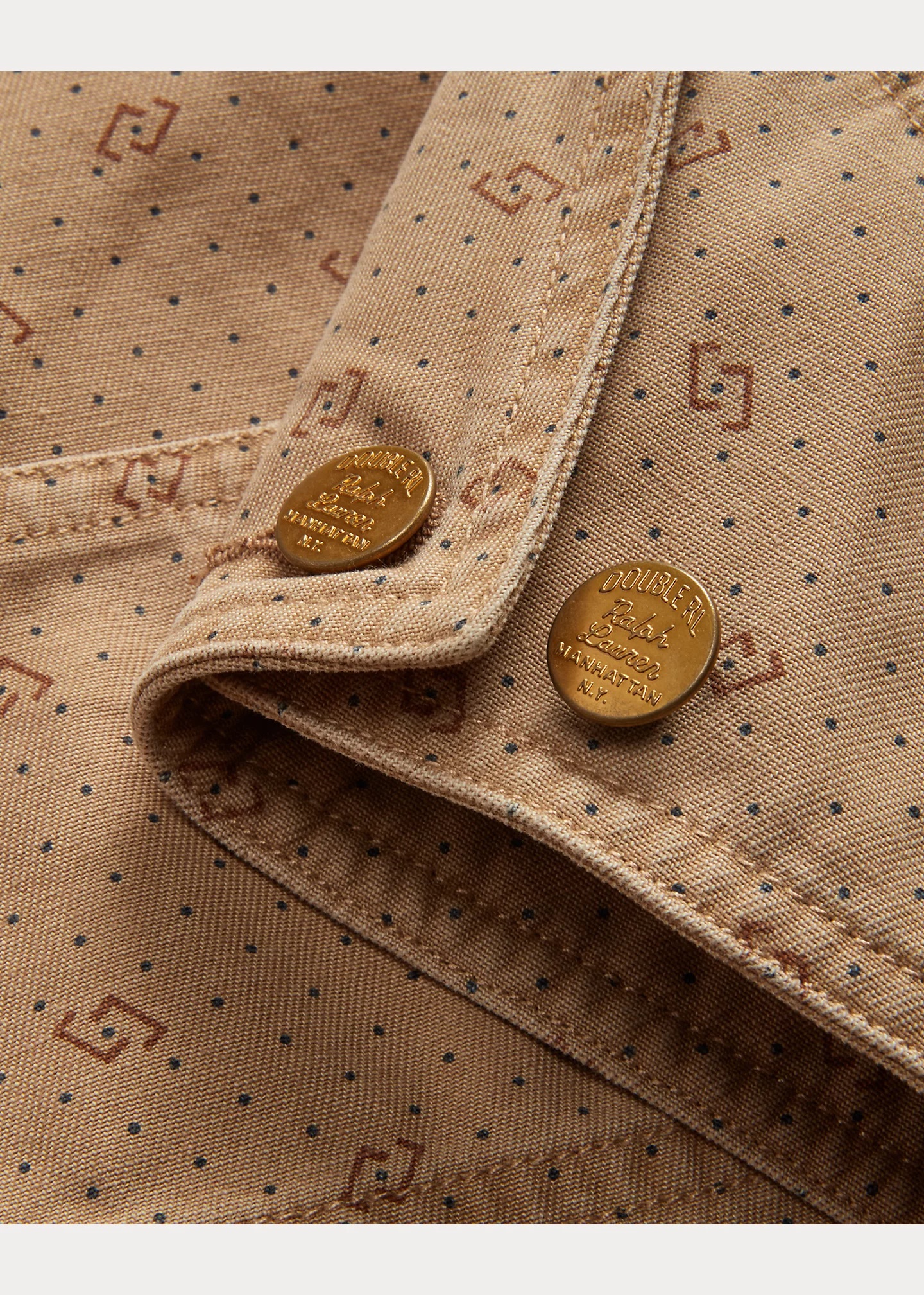 Print Reverse-Twill Utility Jacket - 3