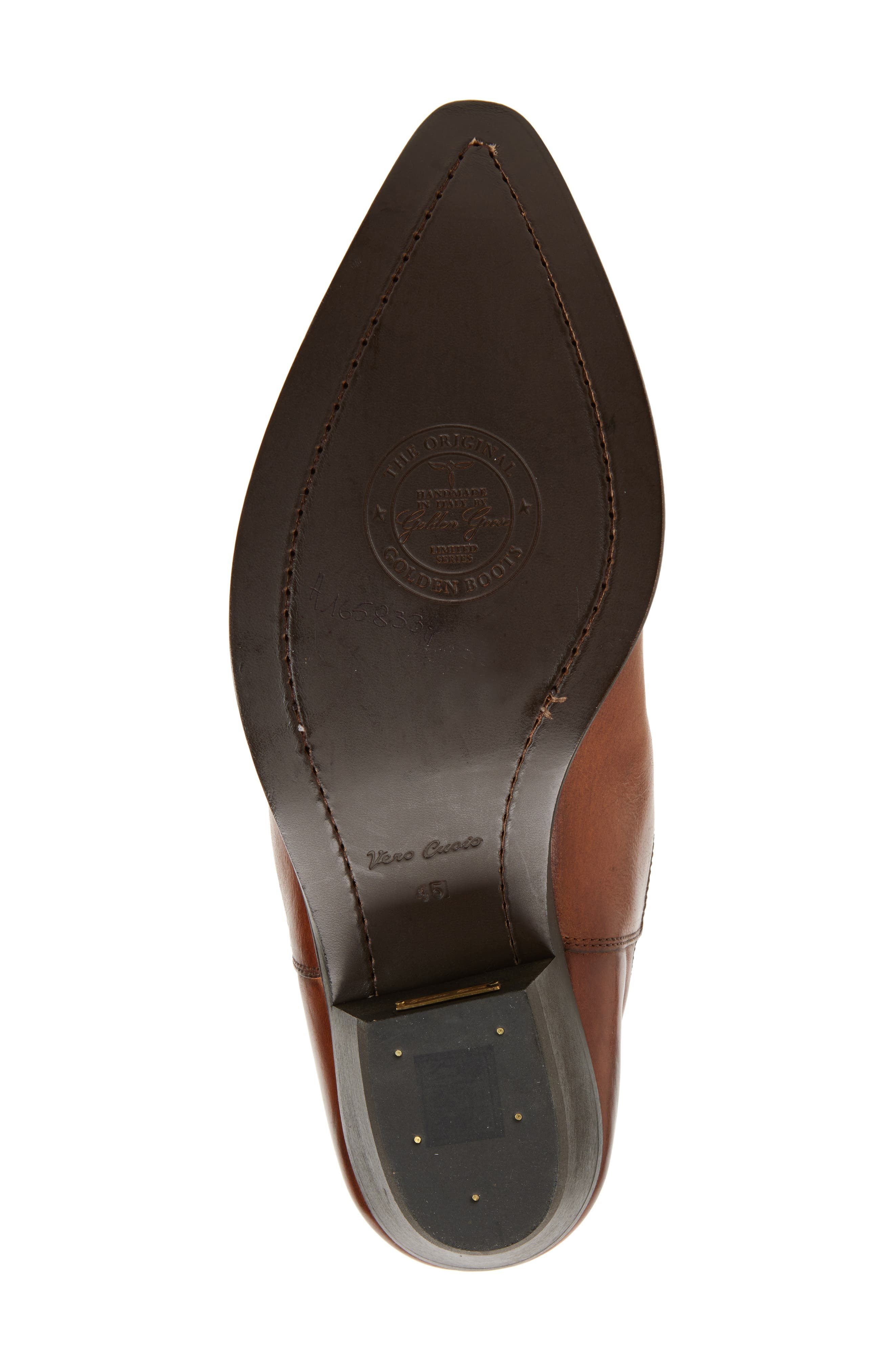 Golden Goose Wish Star Short Western Boot in Tan at Nordstrom - 6