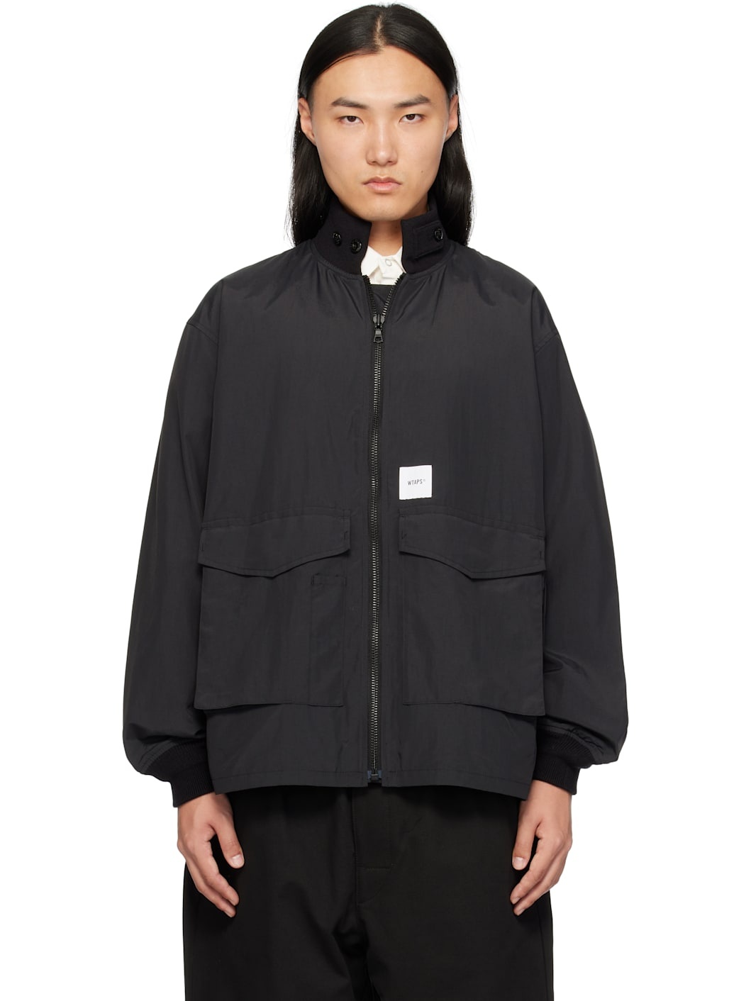 14aw Wtaps M65 希少！ Wtaps M-65 ジャケット S BF BLUES TRASH