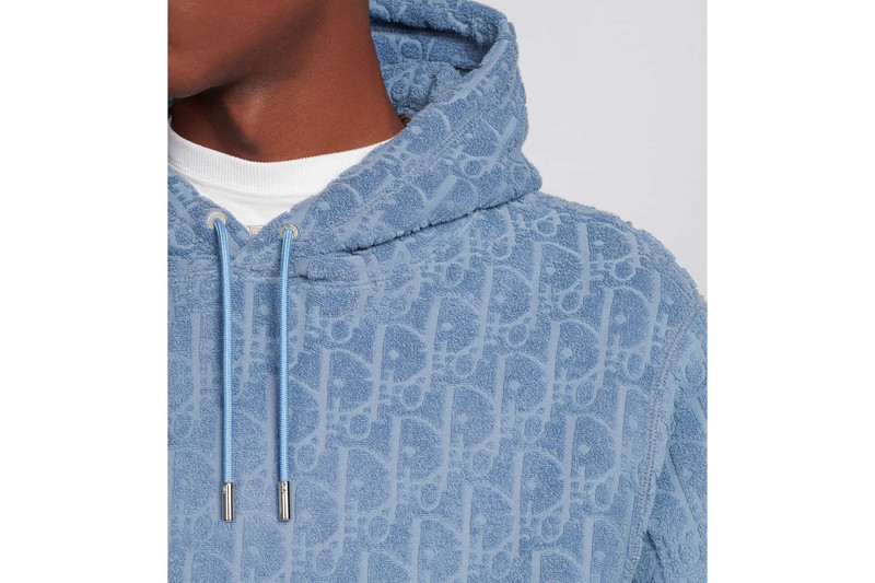 Dior Oblique Relaxed-Fit Hooded Sweatshirt 7
