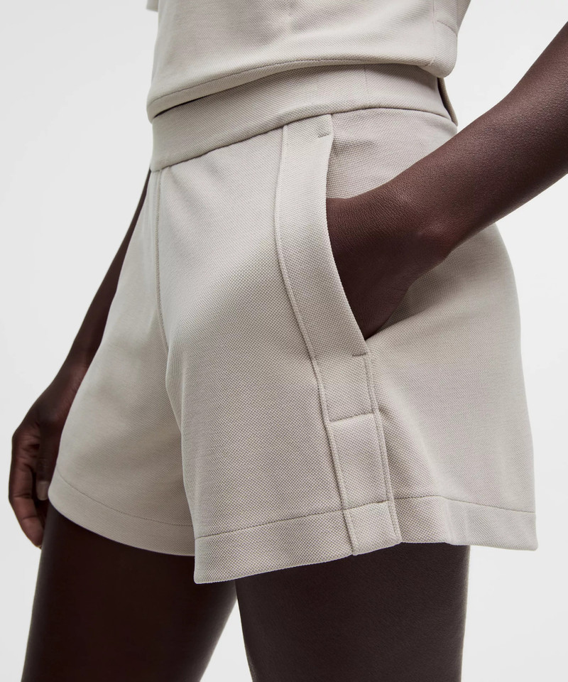 Softstreme Pique Mid-Rise Short 4" 5
