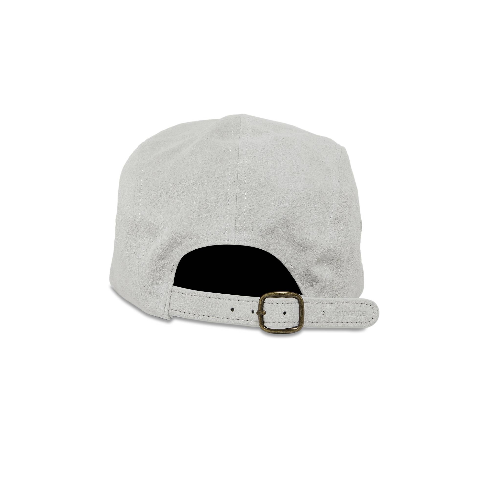 Supreme Suede Camp Cap 'White' - 4