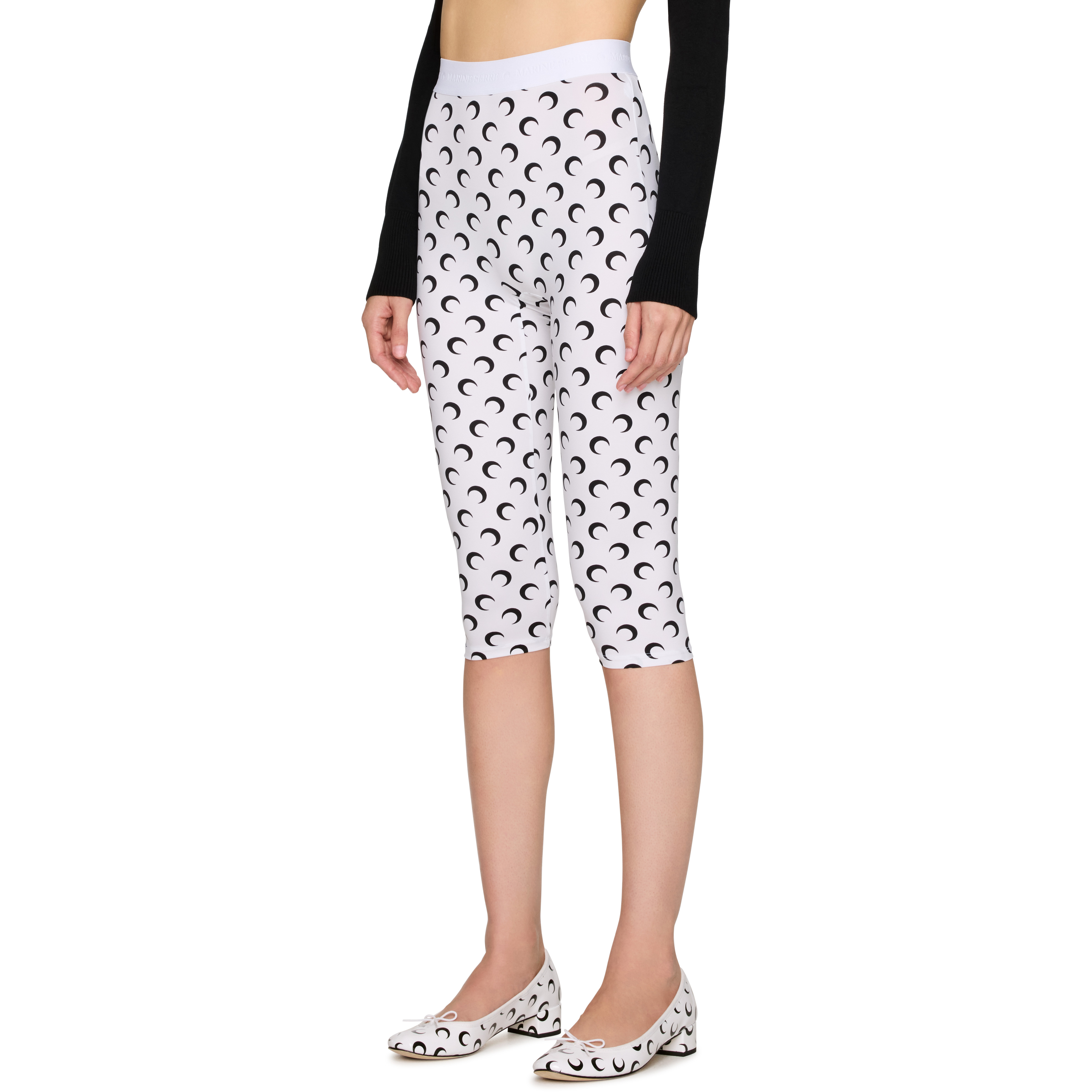 Recycled Moon Jersey Capri Leggings - 2