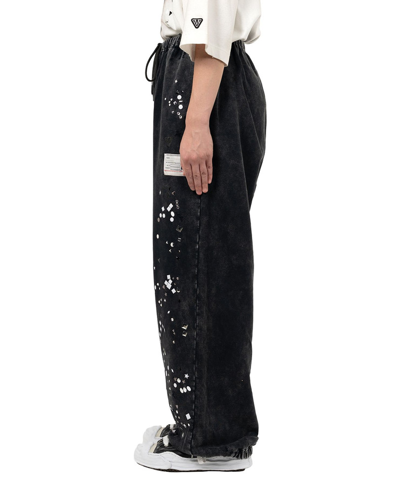 Embellished Bleached Sweat Pants 4