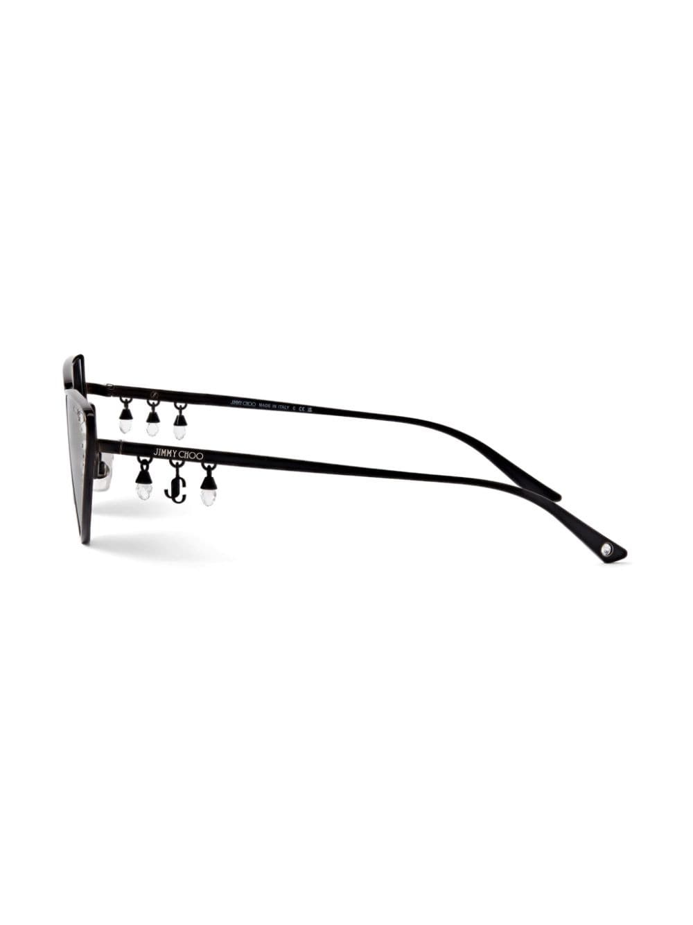 Kristal triangle-frame sunglasses - 3