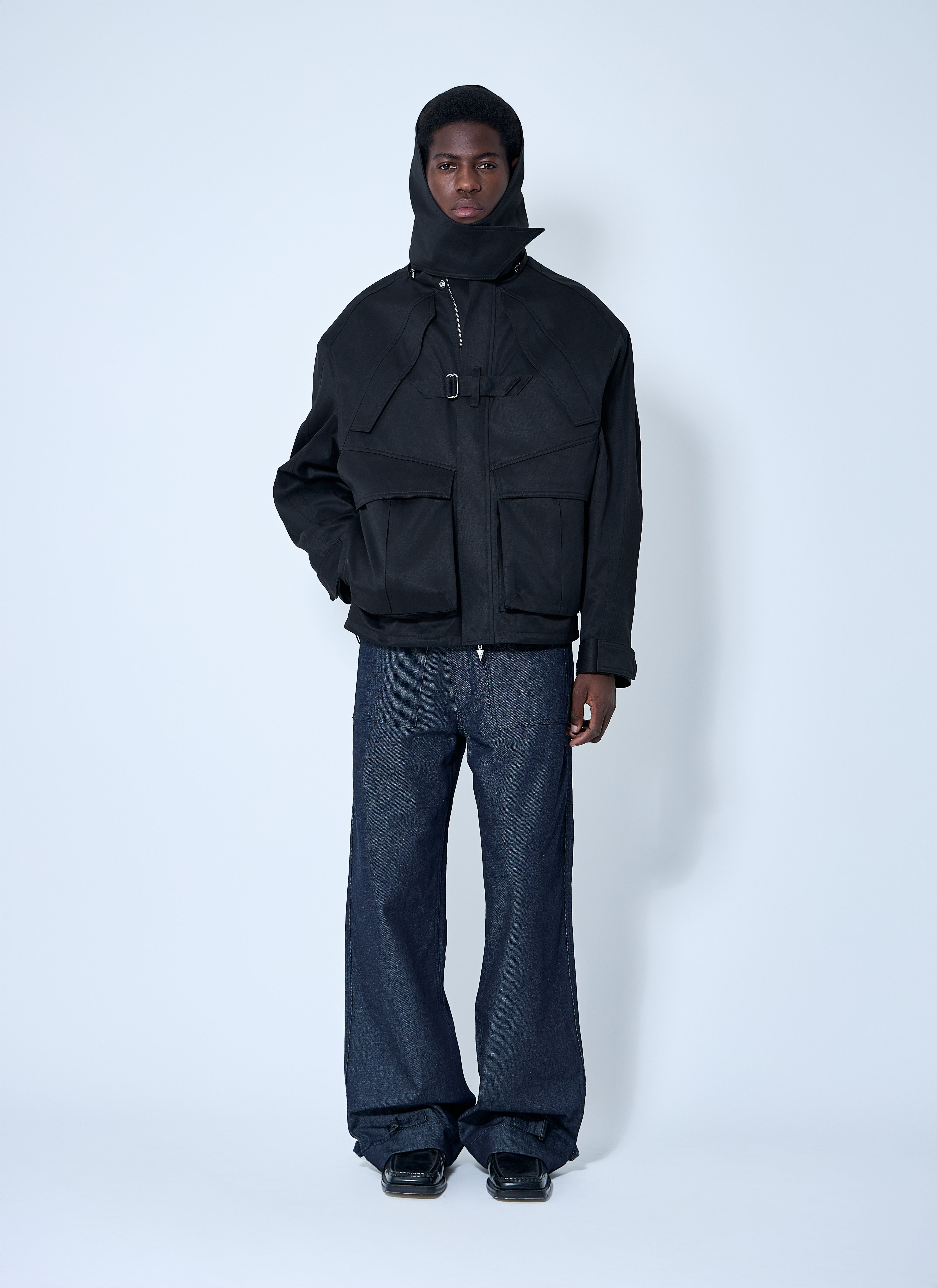 Mugler Men Heavy-Duty Cotton Jacket - 2