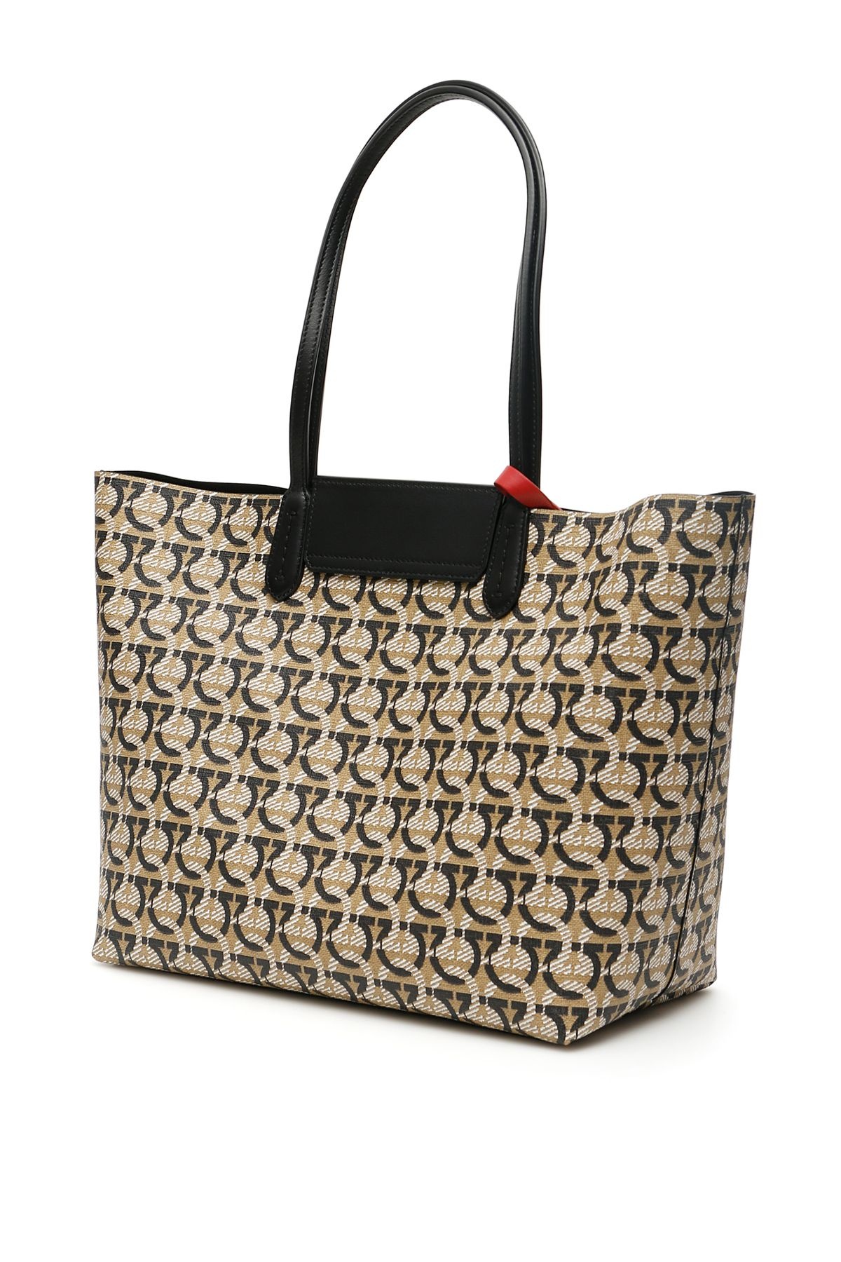 COATED CANVAS GANCINI SHOPPING BAG - 2