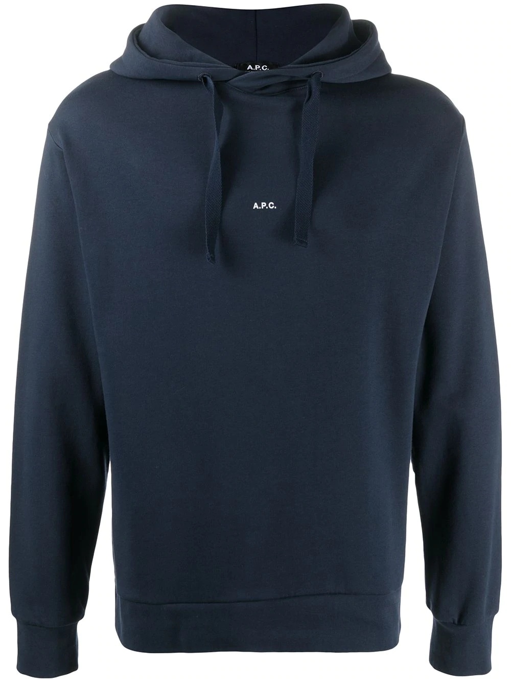 Larry logo print hoodie - 1