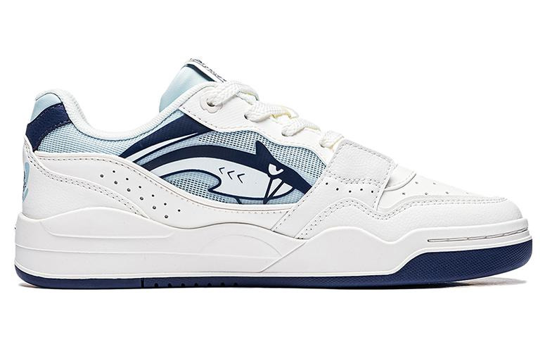 (WMNS) Li-Ning Moon White 'White Ocean Blue' AGCS252-16 - 2