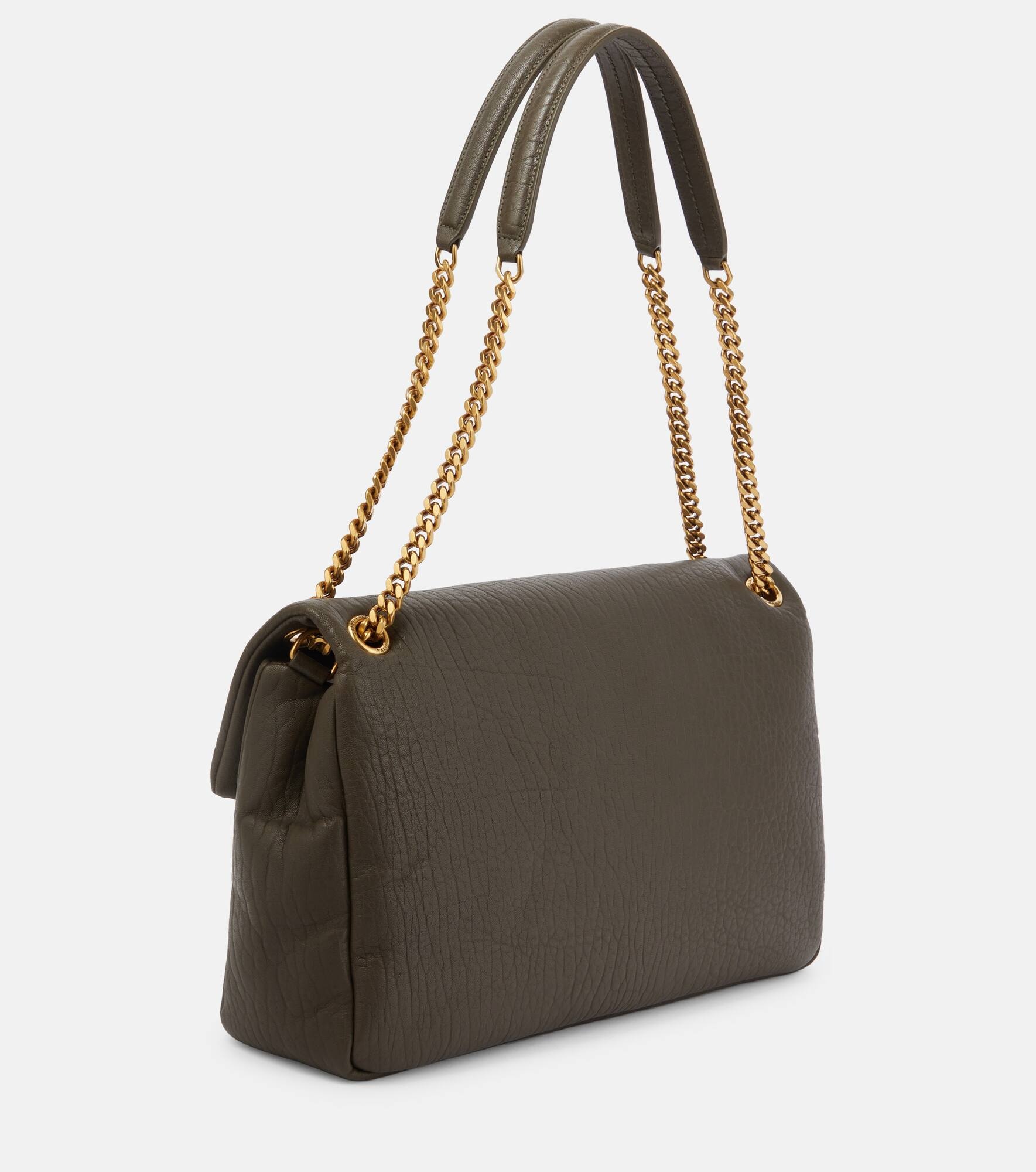 Calypso Large leather shoulder bag - 4