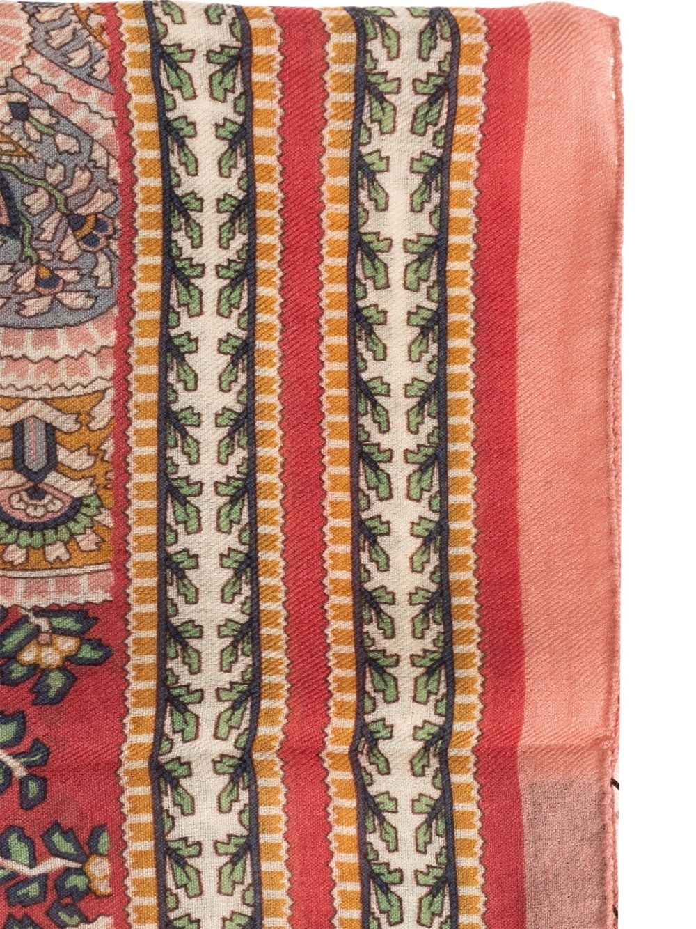 paisley-print scarf - 2