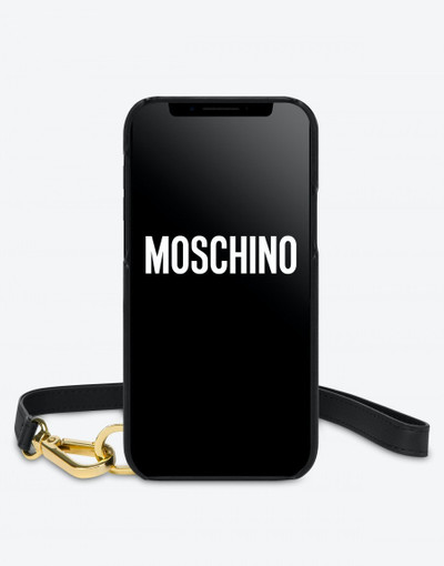 Moschino LETTERING LOGO IPHONE 12 PRO MAX COVER outlook