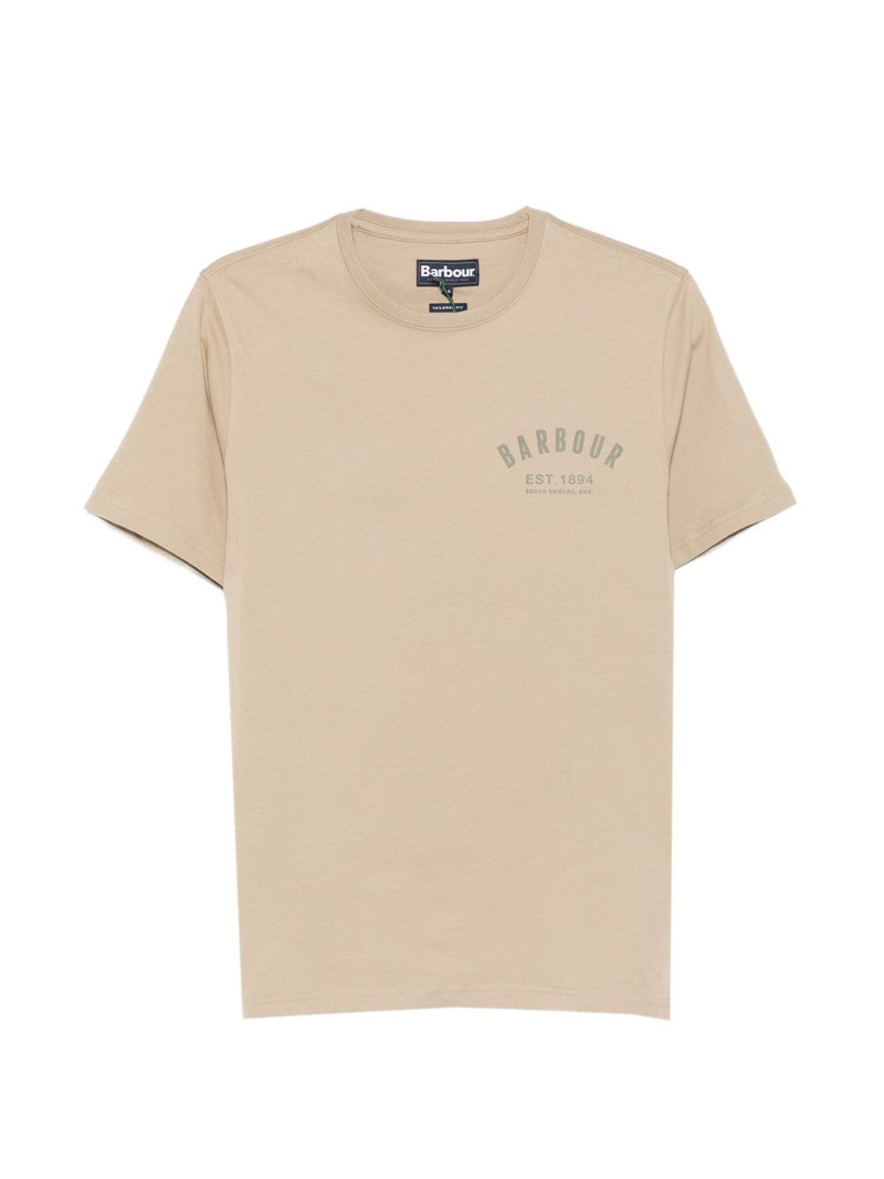 Preppy logo-print T-shirt 1