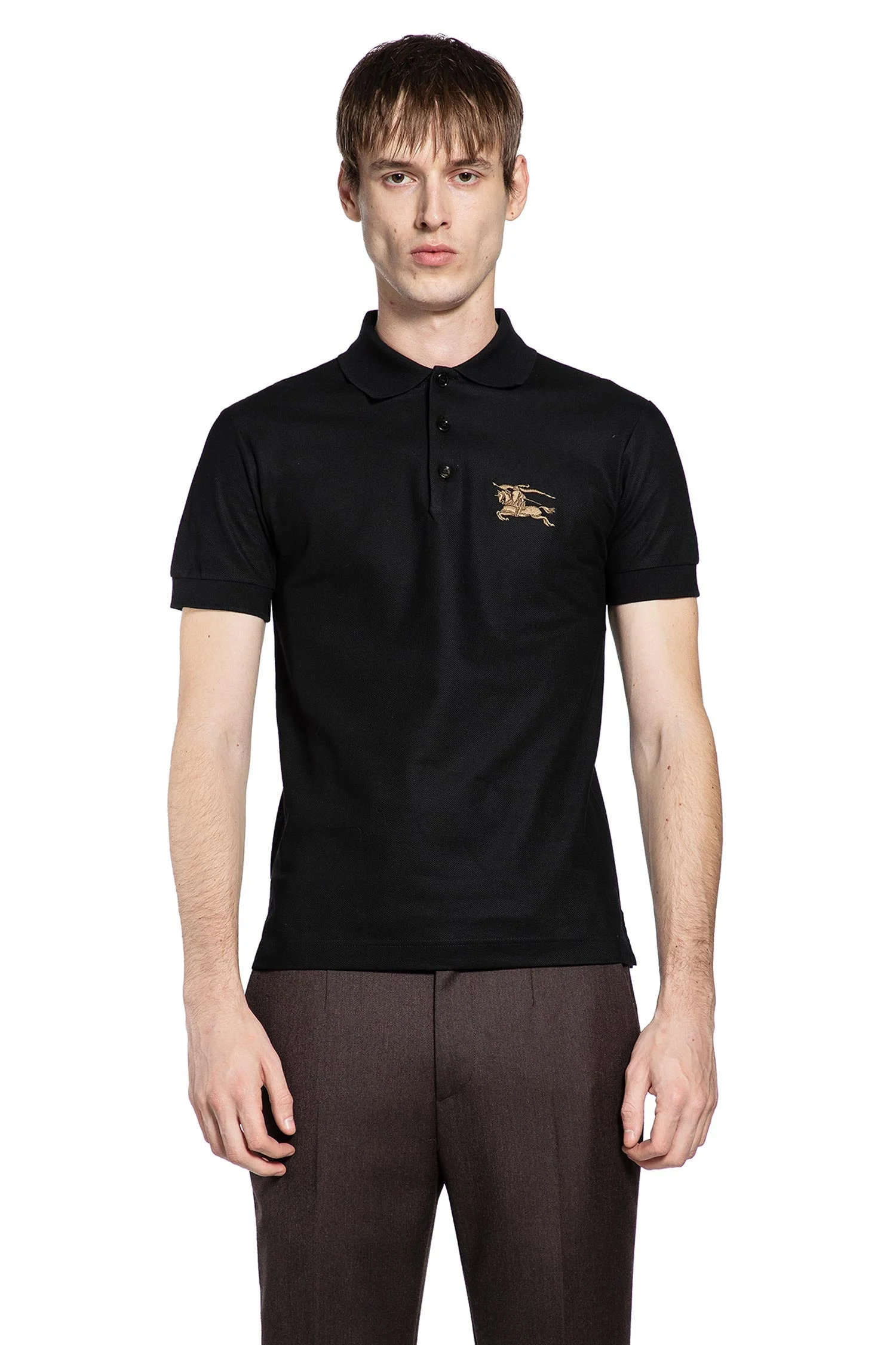 Metallic Ekd Cotton Polo Shirt - 1