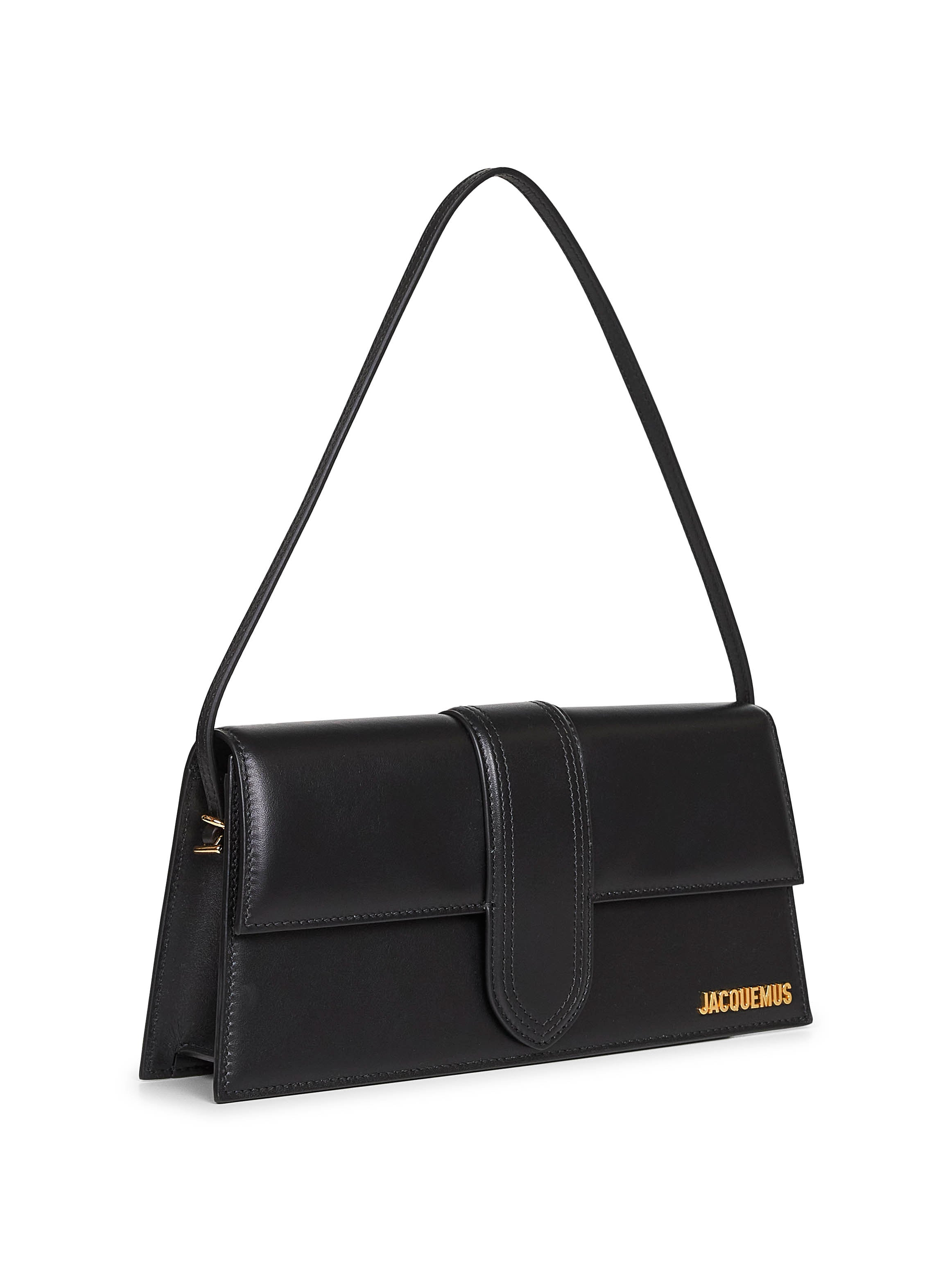 Black The long Bambino shoulder bag - 2