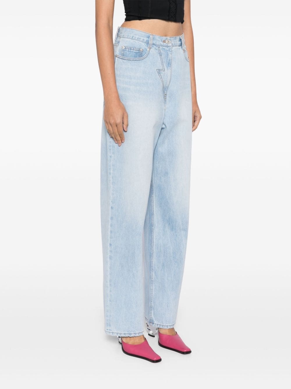tapered-leg jeans - 3
