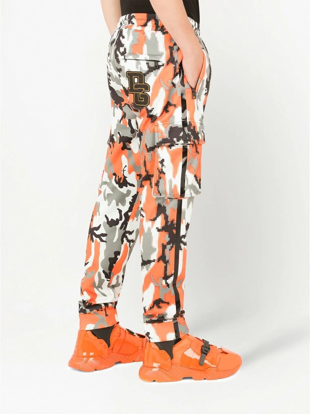 camouflage-print track trousers - 5