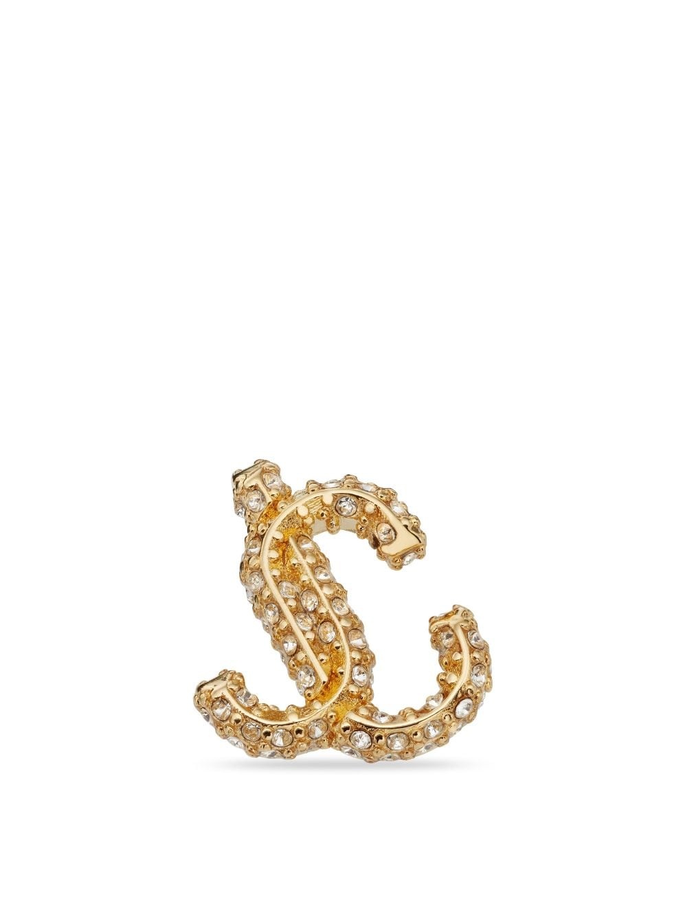 JC crystal-embellished stud earrings - 4