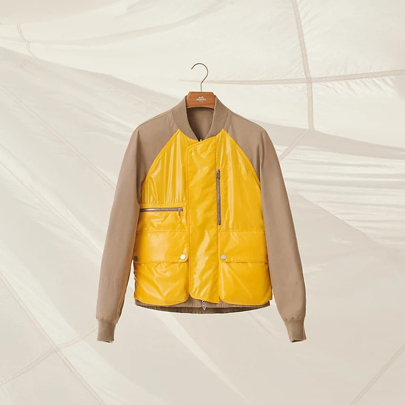 Reversible rib trim jacket 5