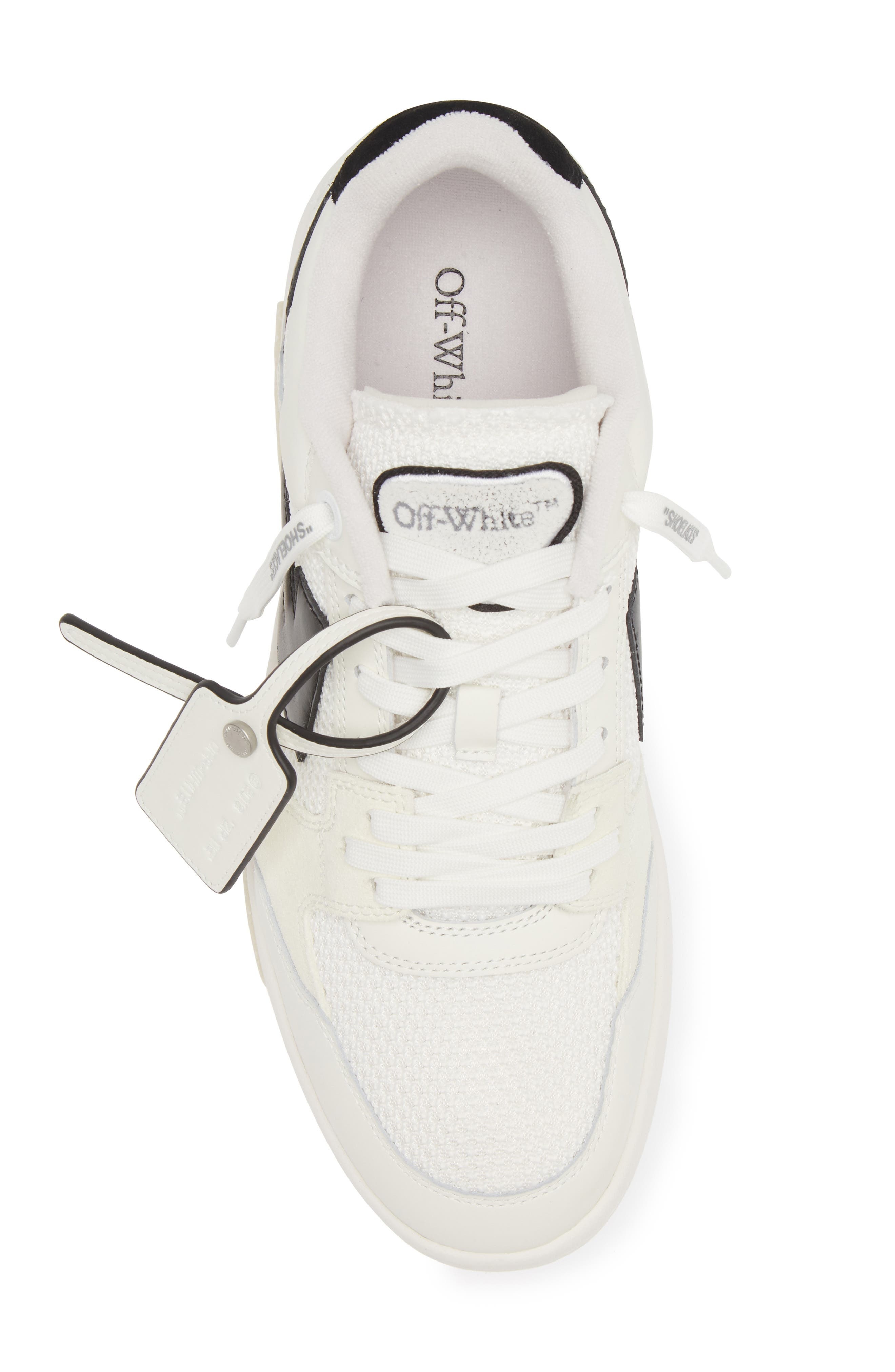 Off-White Slim Out of Office Low Top Sneaker in White - 5