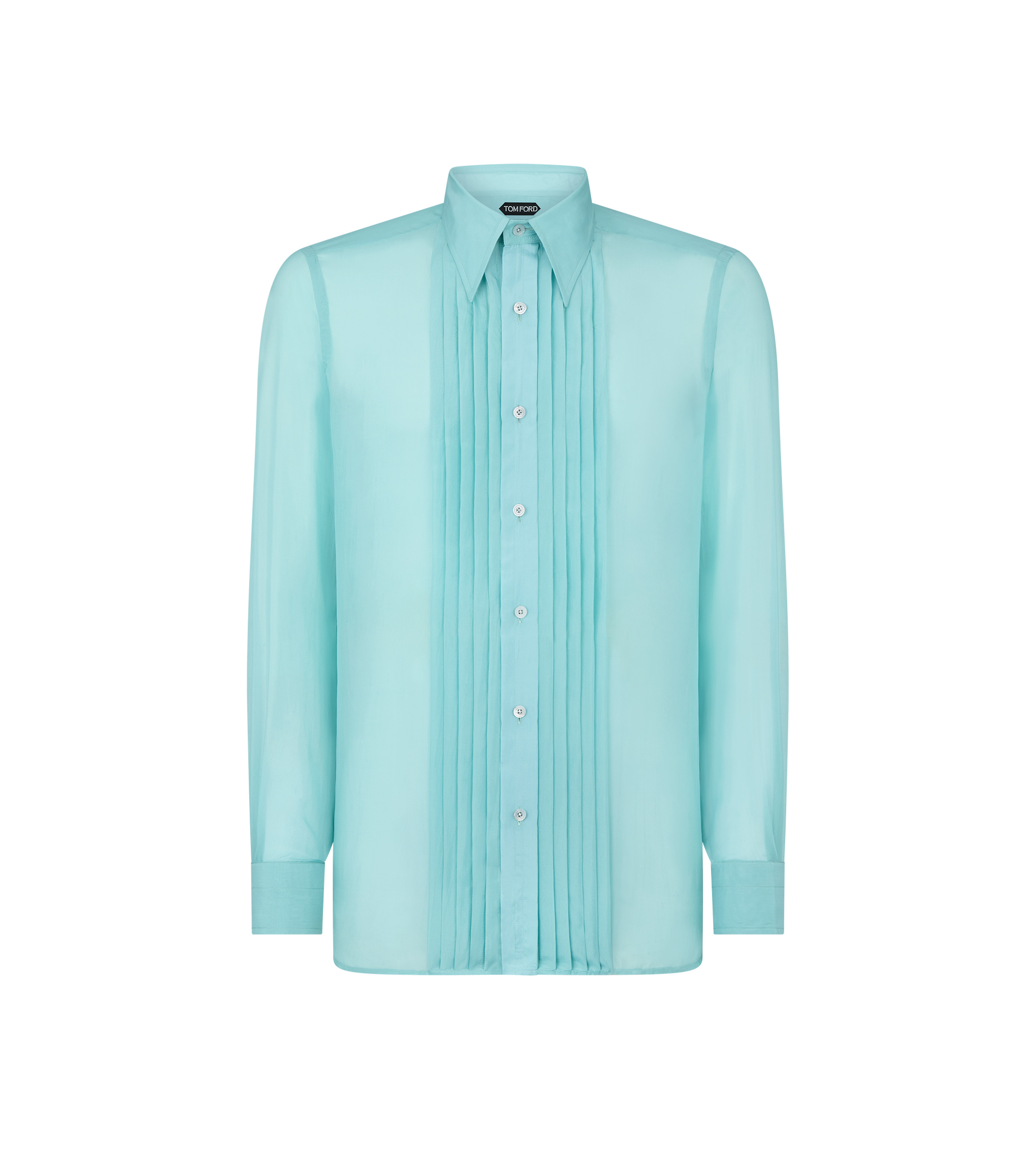 CHIFFON PARACHUTE PLISSE SHIRT - 1
