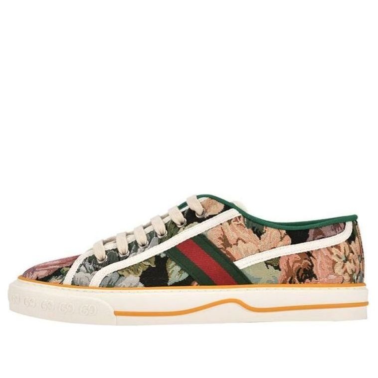 (WMNS) Gucci Tennis 1977 Shoes 'Green Multi' 606111-2MW30-4970 - 1