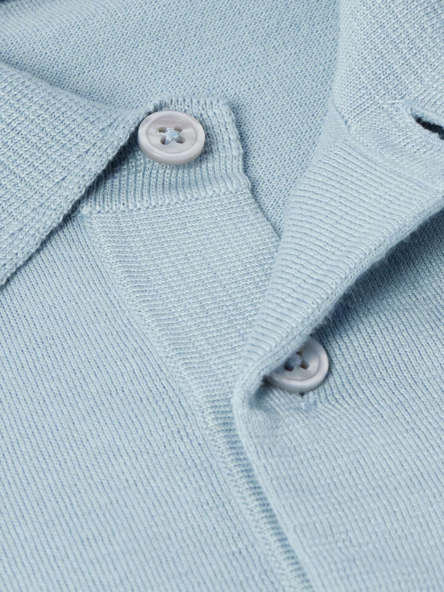 Slim-Fit Cotton Polo Shirt - 4