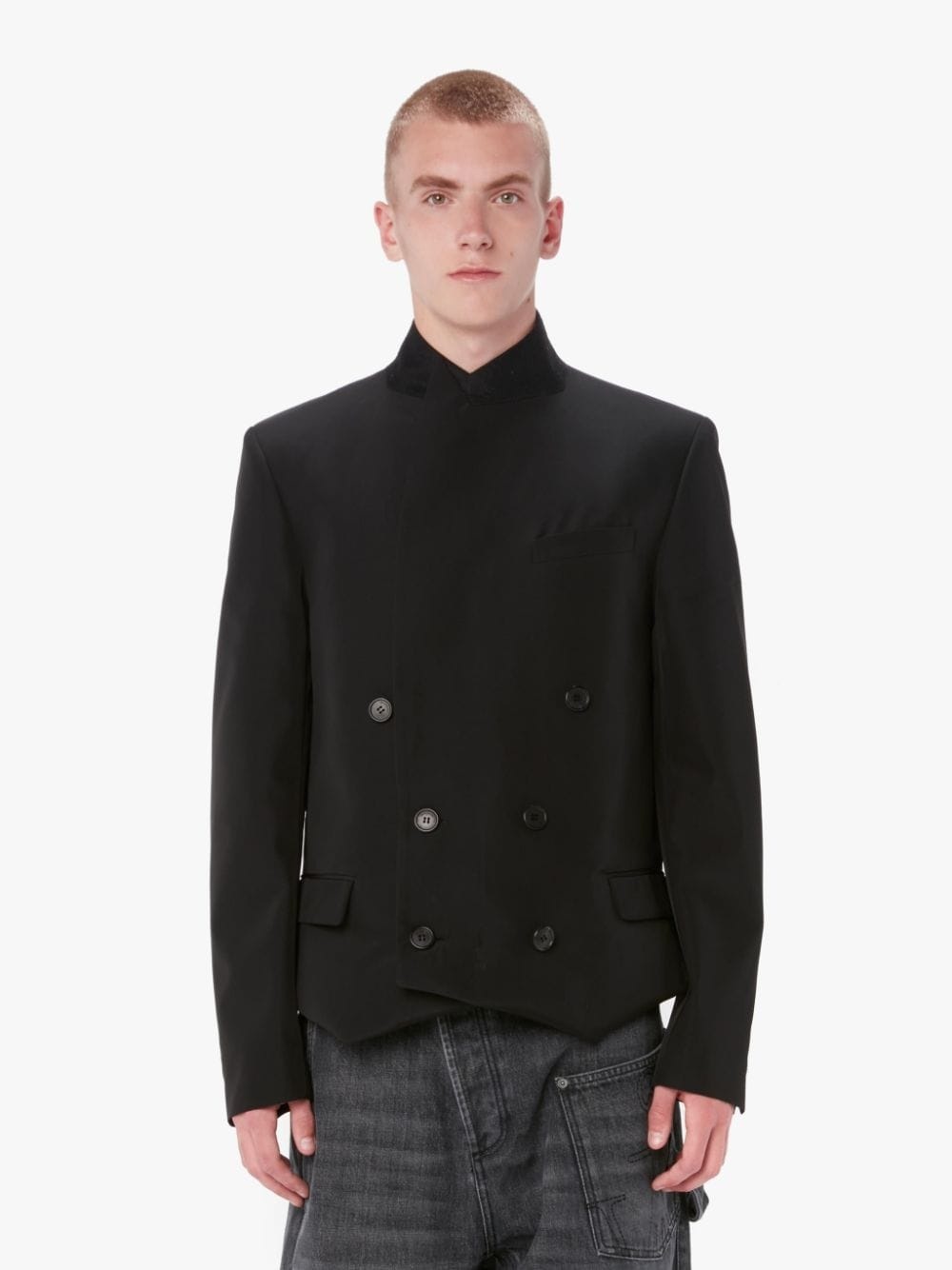 DOUBLE BREASTED JACKET - 2