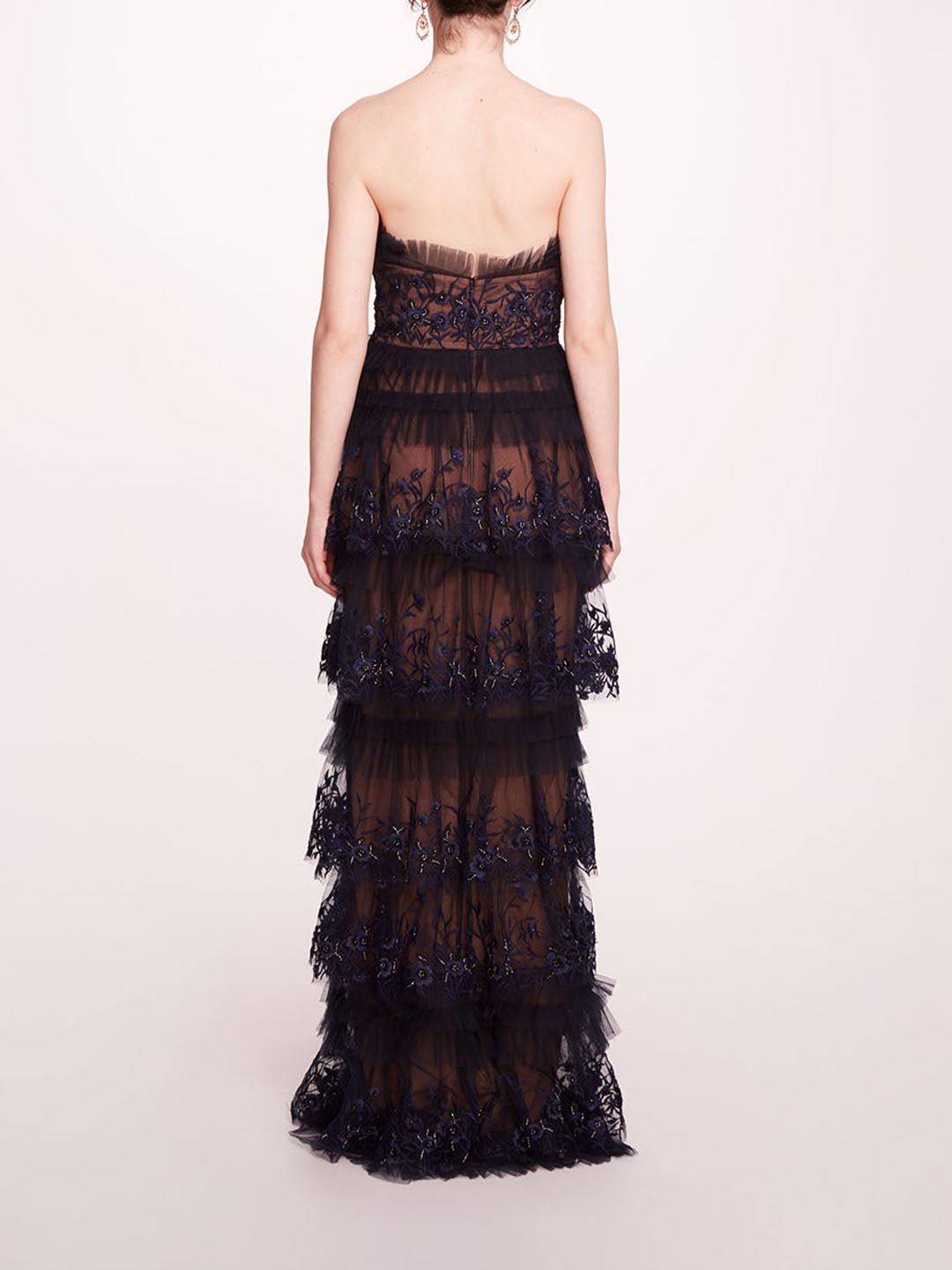 TIERED TERRARIUM COLUMN GOWN - 2