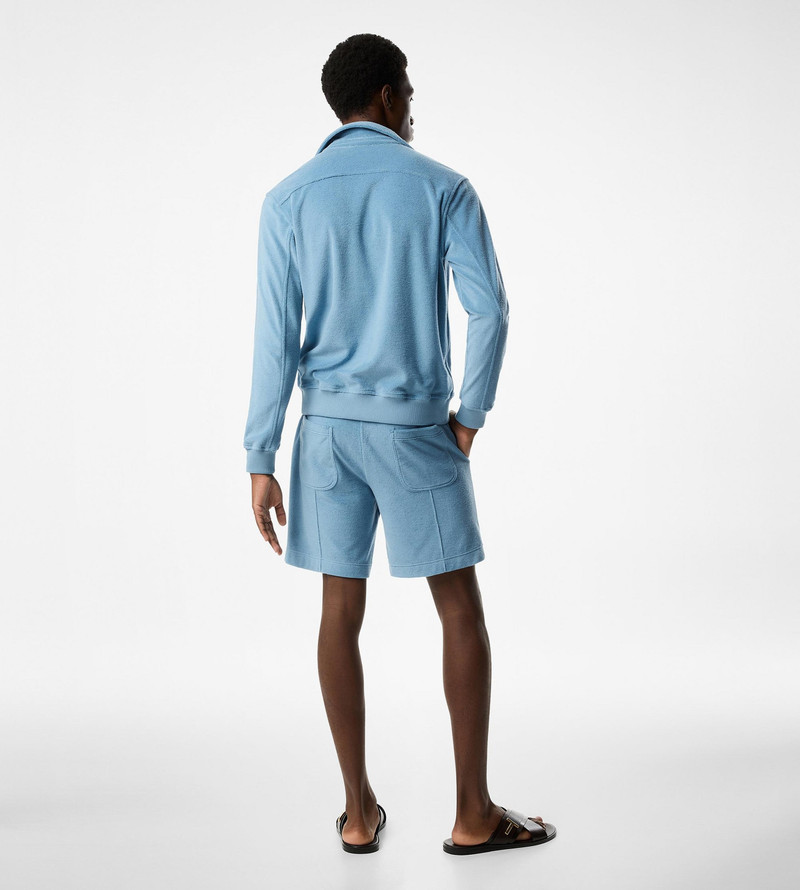 TOWELLING ZIP THROUGH 3