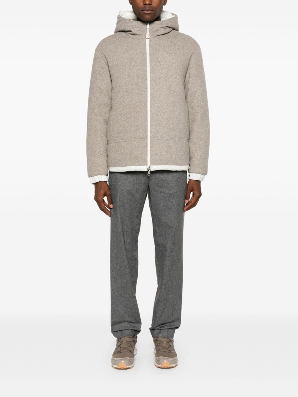 logo-appliqué track pants - 2
