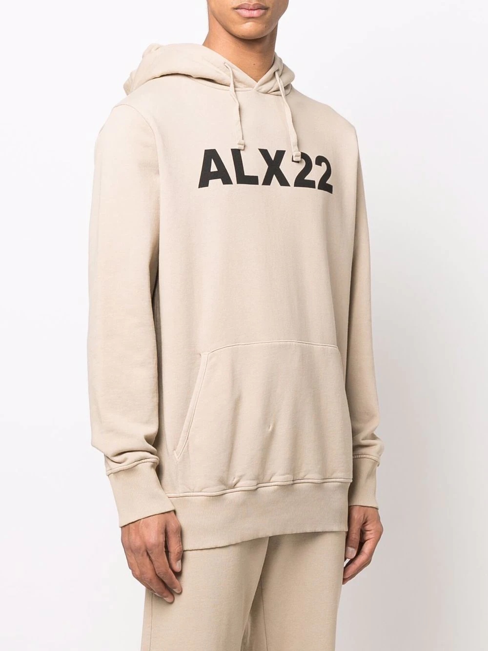 logo-print hoodie - 3