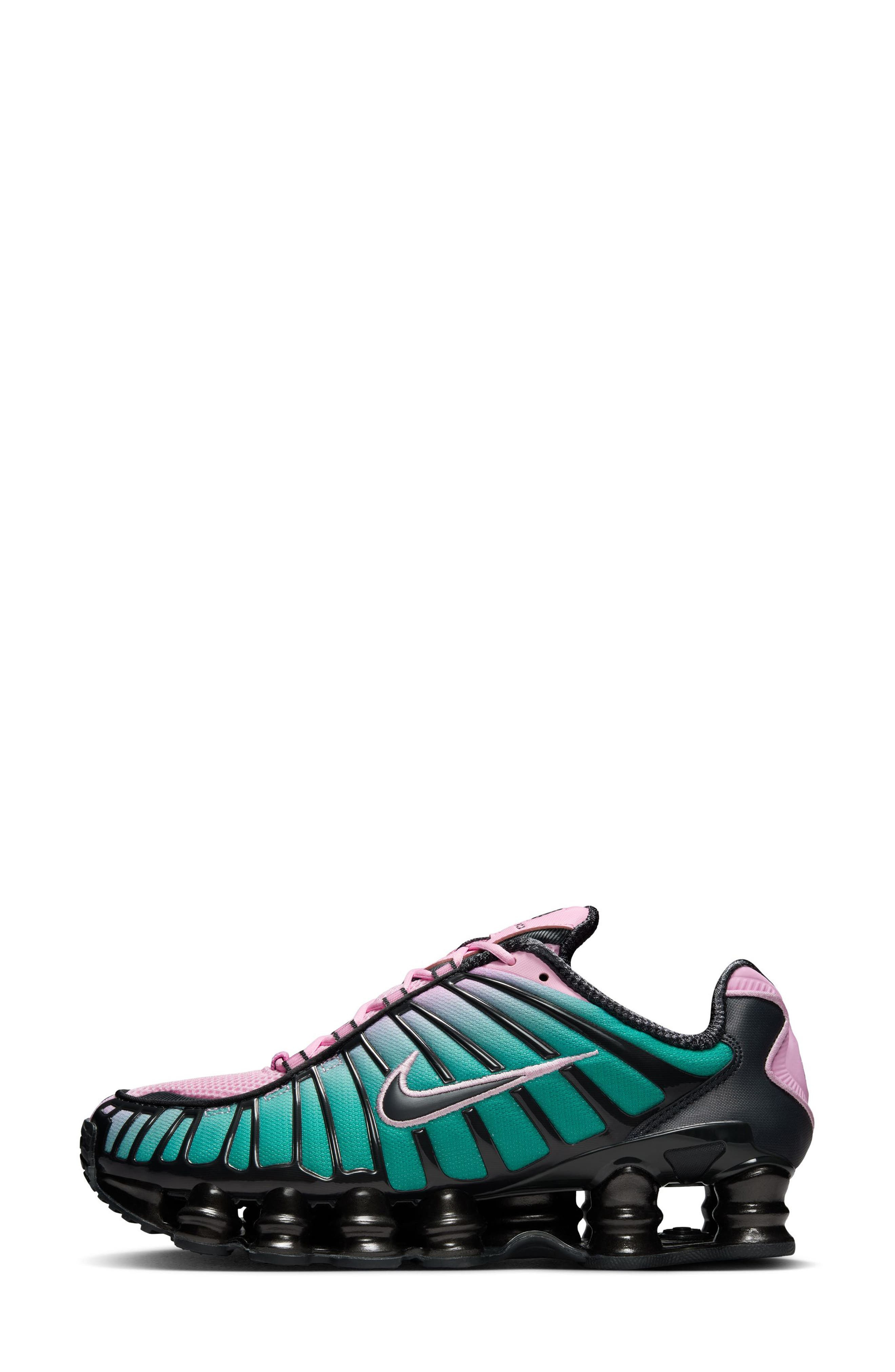 Nike Shox TL Sneaker in Light Arctic Pink/Green/Noir at Nordstrom - 2