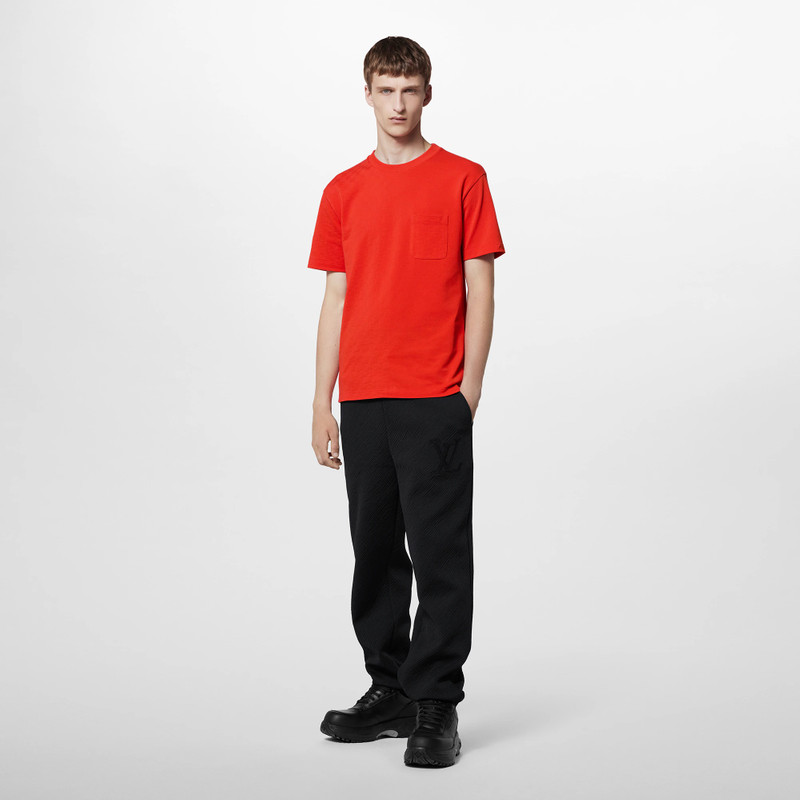Louis Vuitton Cotton Half Damier Pocket T-Shirt outlook