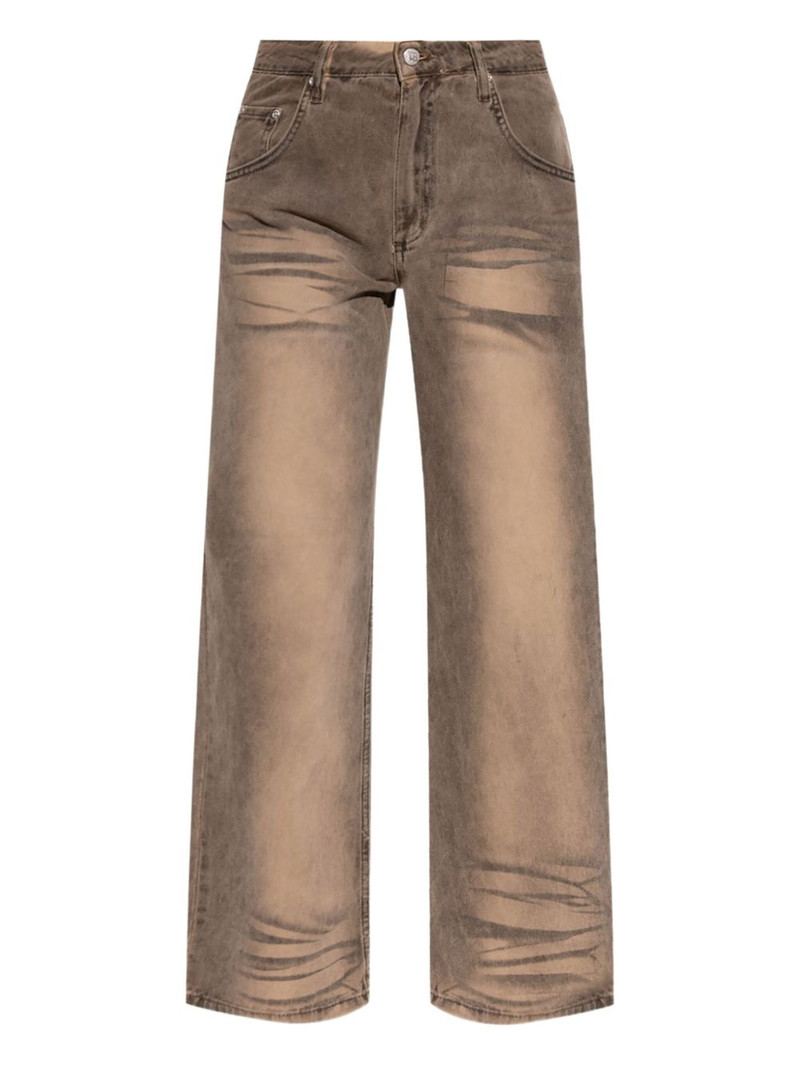 logo-patch jeans 1