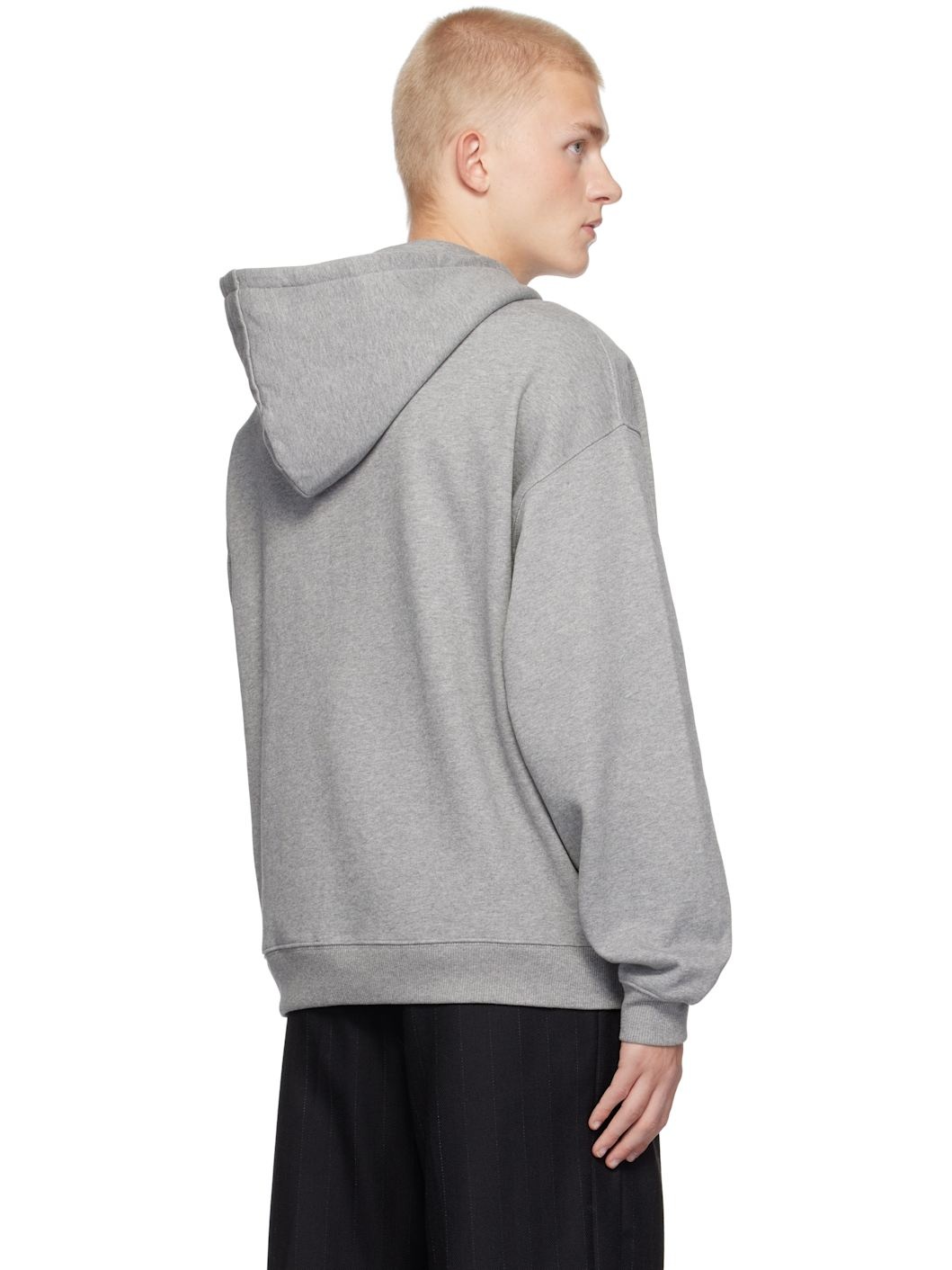 Gray 'Château Axel' Hoodie - 3