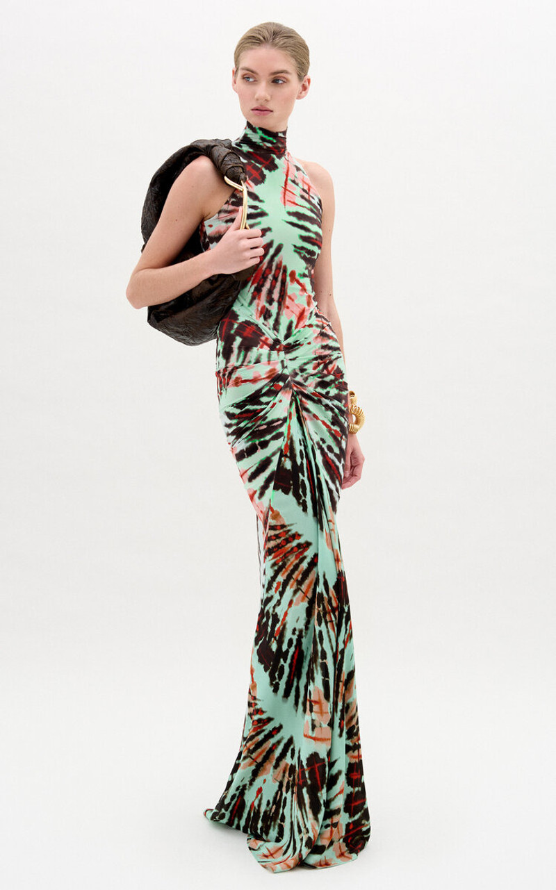 SILVIA TCHERASSI Frances Halter Neck Dress multi outlook