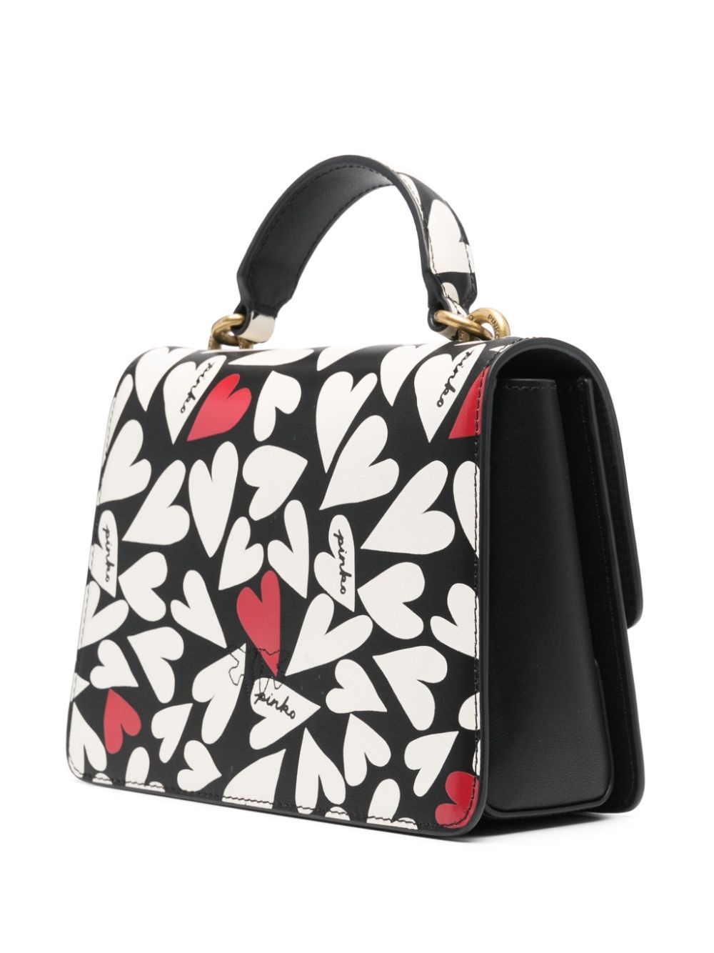 Love Birds leather tote bag - 3