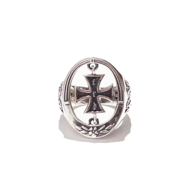 HEINRICH CHARM RING (ANTIQUE SILVER) - 1