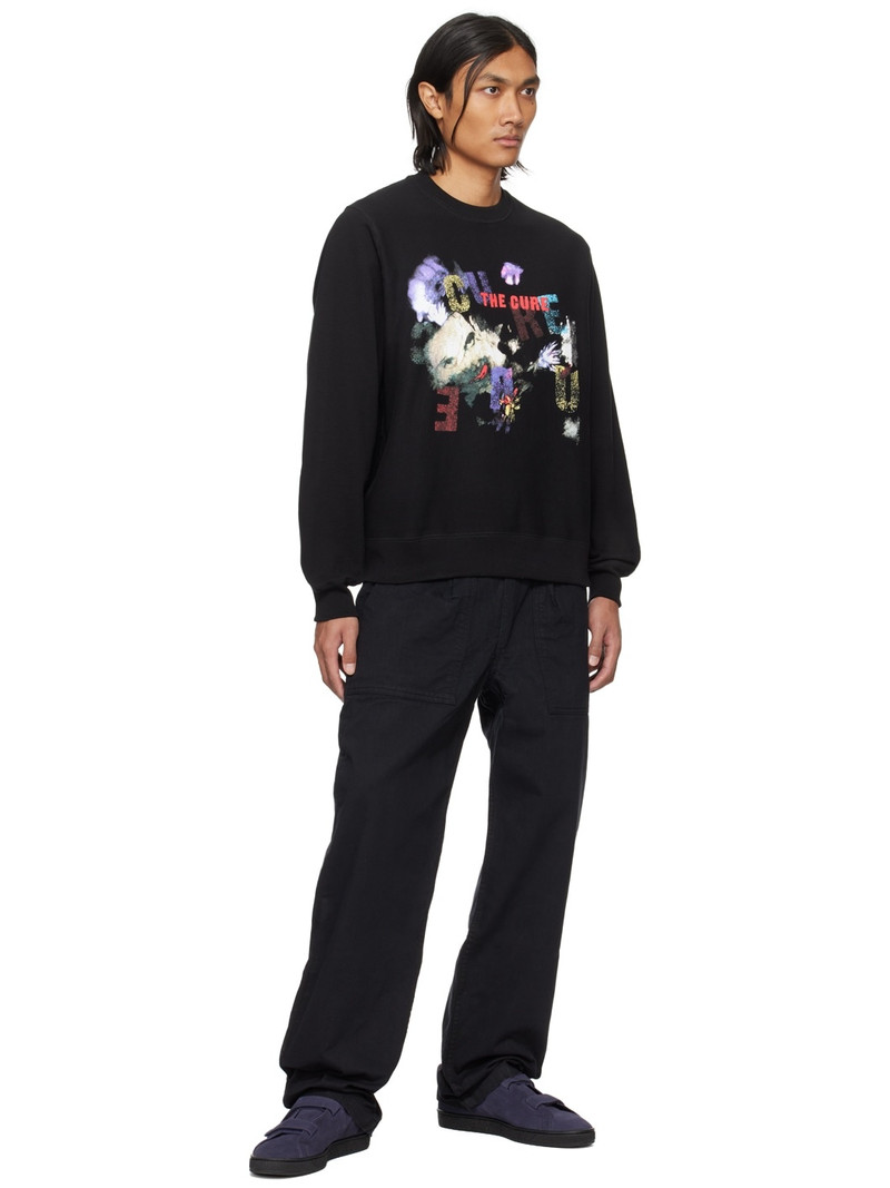 Noah Black Print Sweatshirt outlook